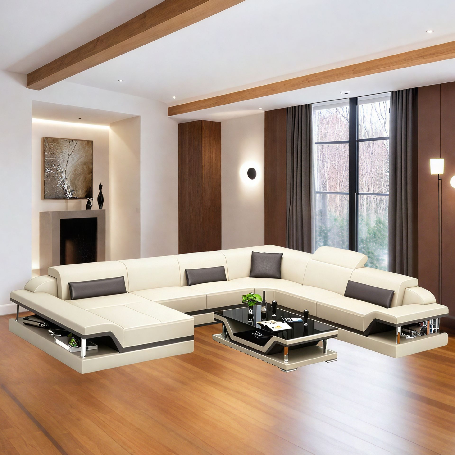 Sofa Dresden -  Wohnlandschaft U-form