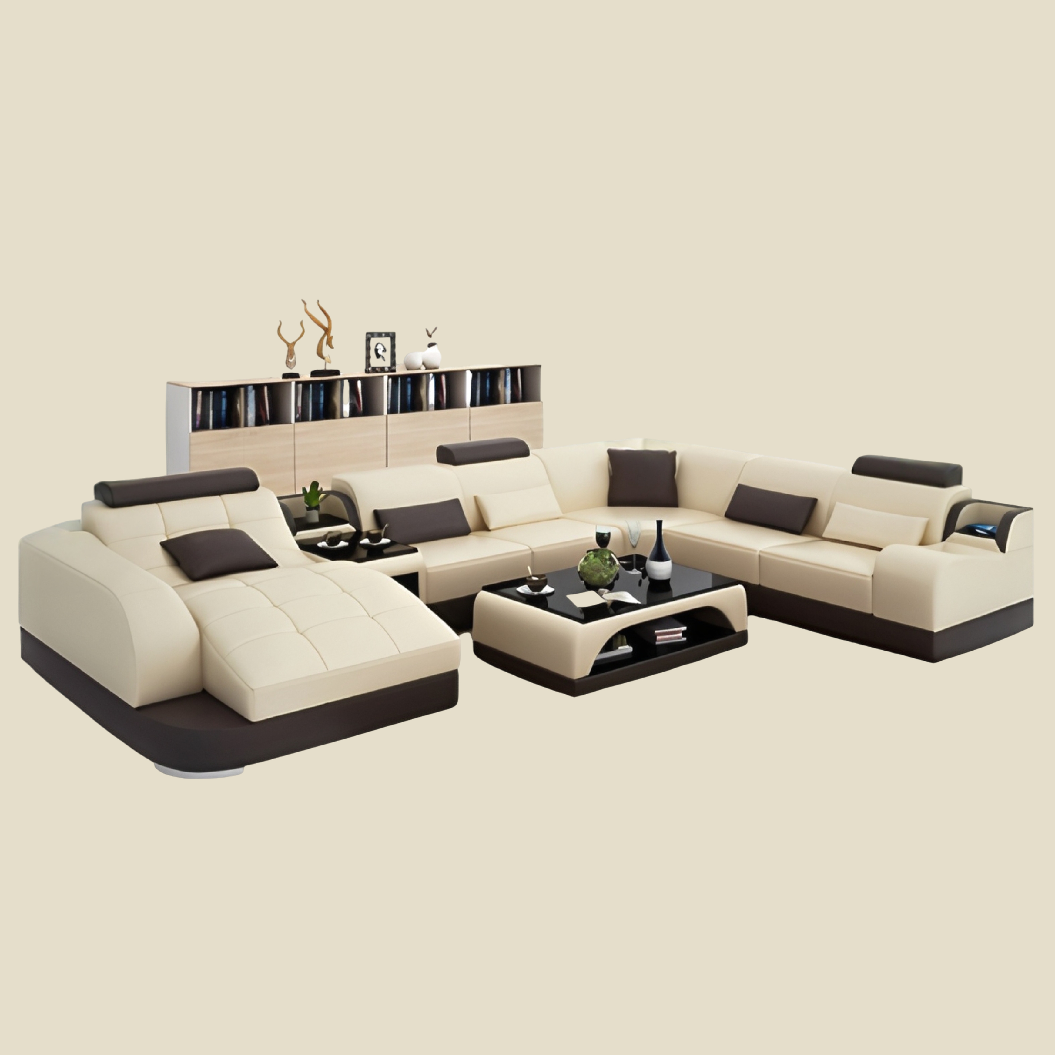 Sofa Hawaii - Wohnlandschaft U-Form 