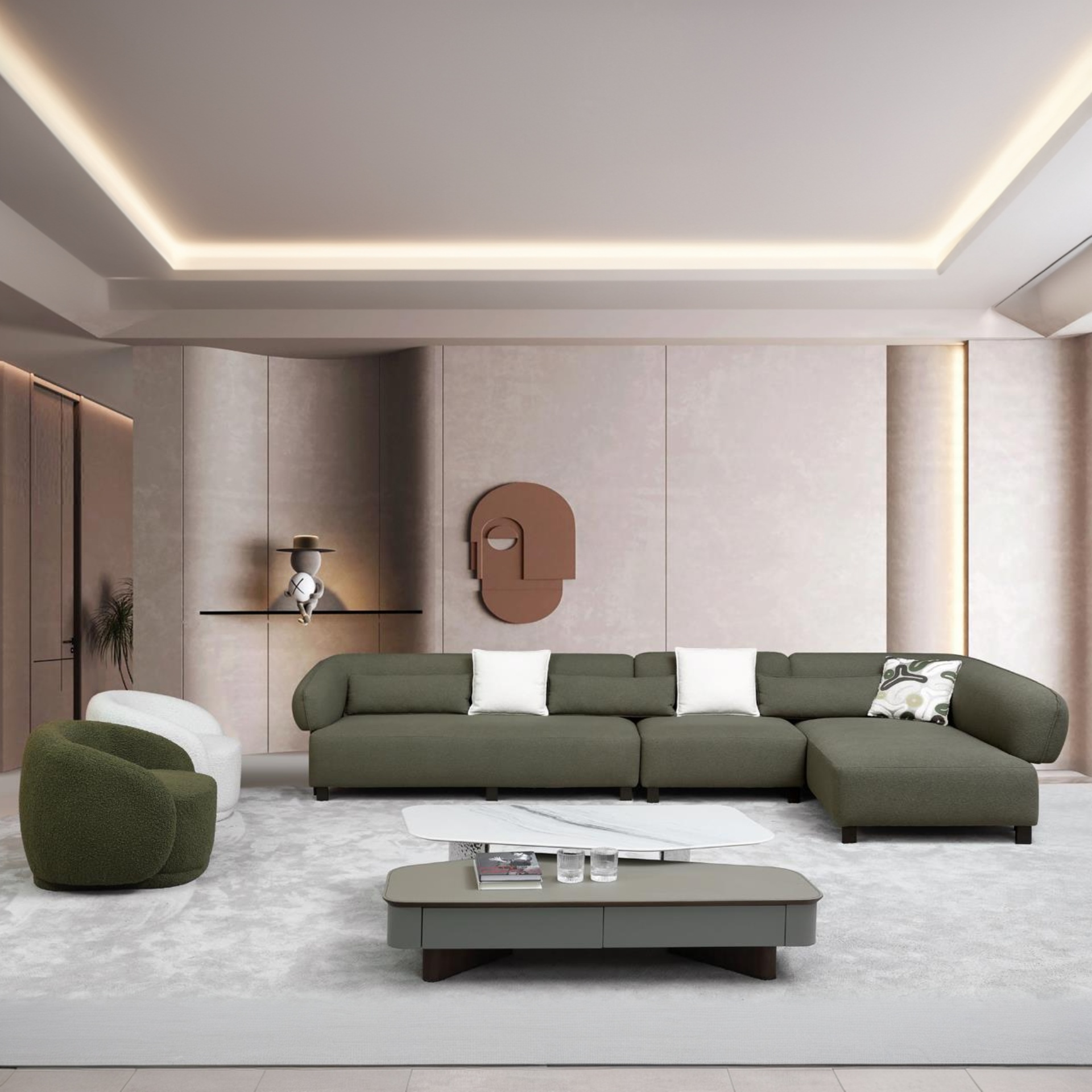 Sofa Zylera L-Form
