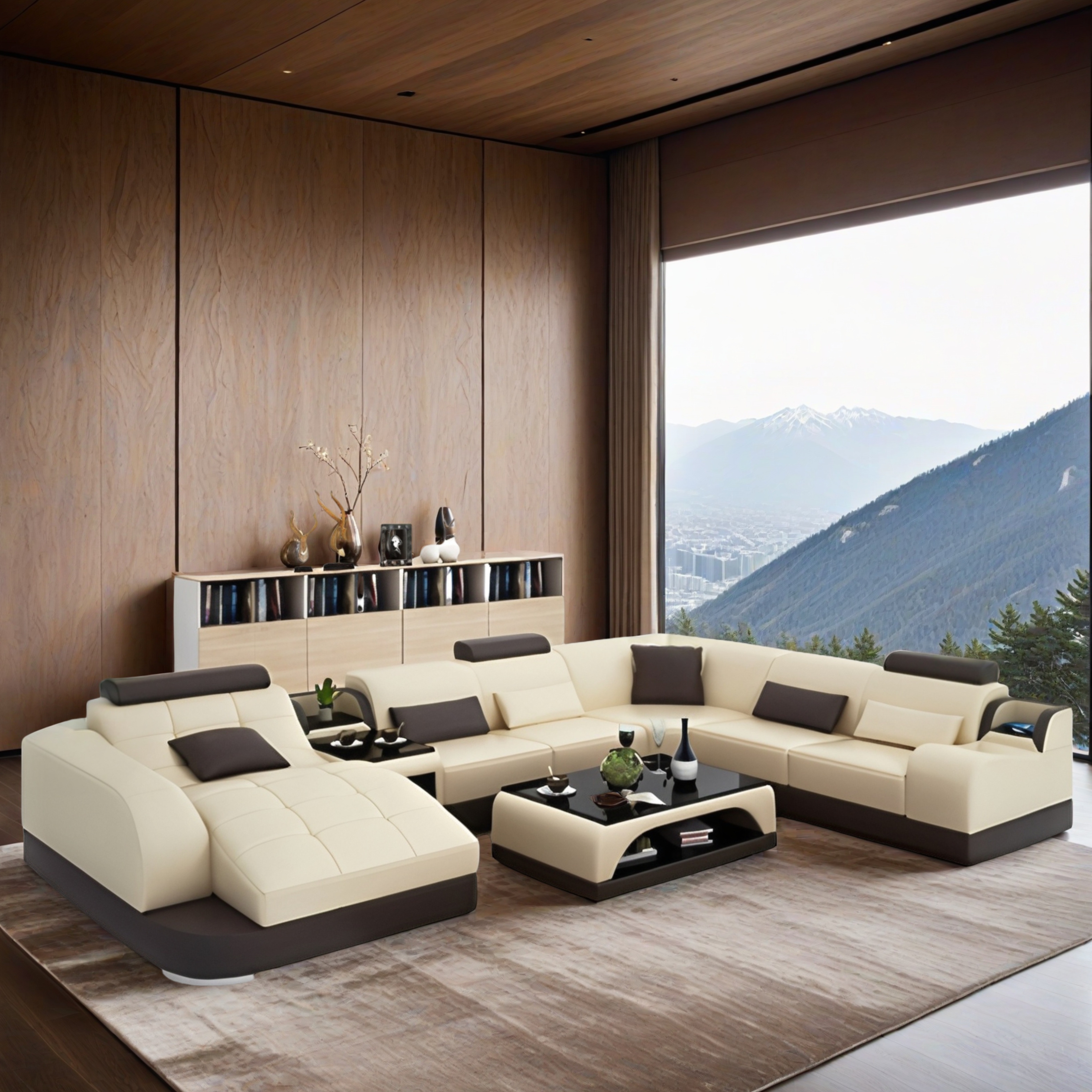 Sofa Hawaii - Wohnlandschaft U-Form 