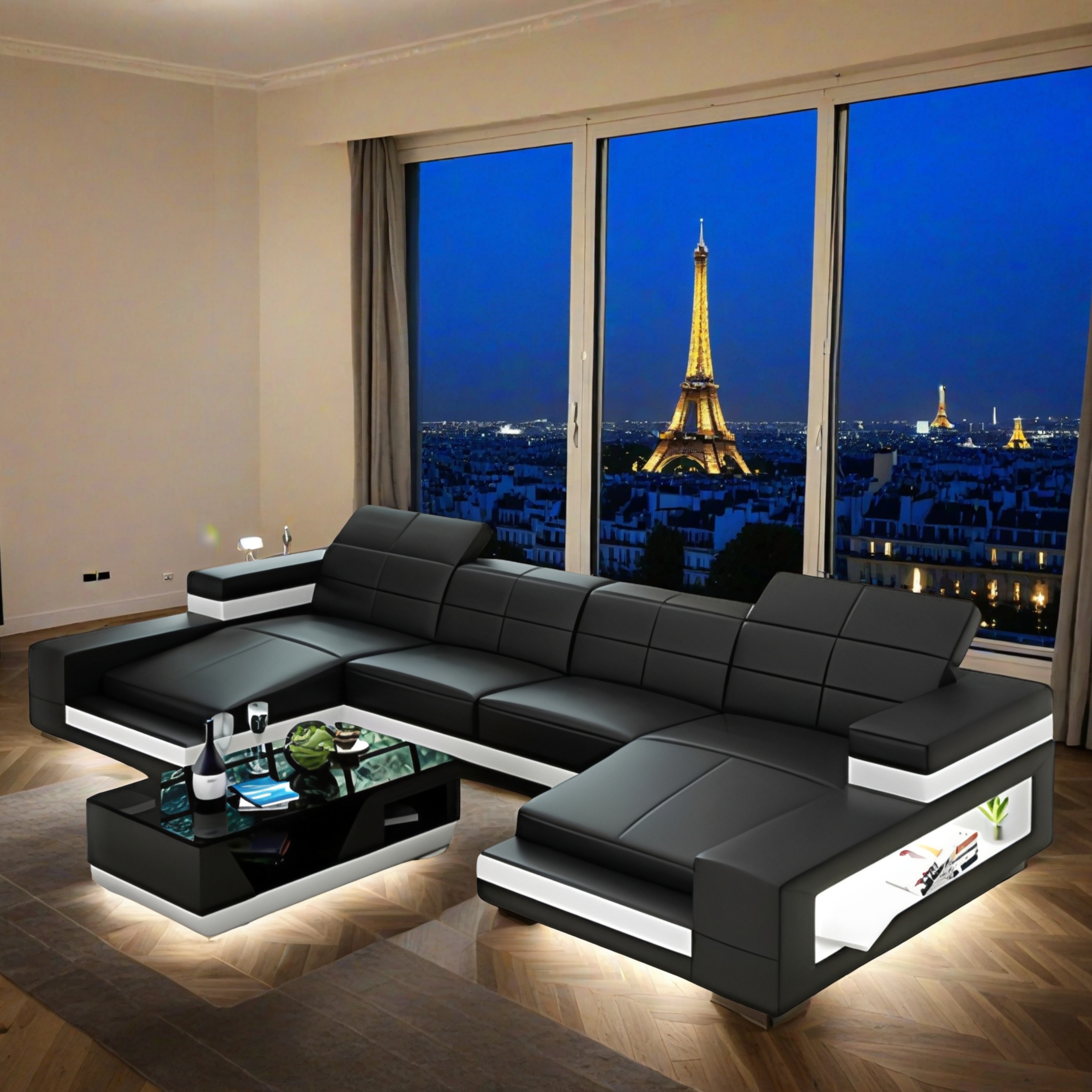 Sofa Vidigal -  Wohnlandschaft U-form