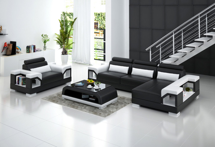 L-Form Sofa + Sessel Toulon