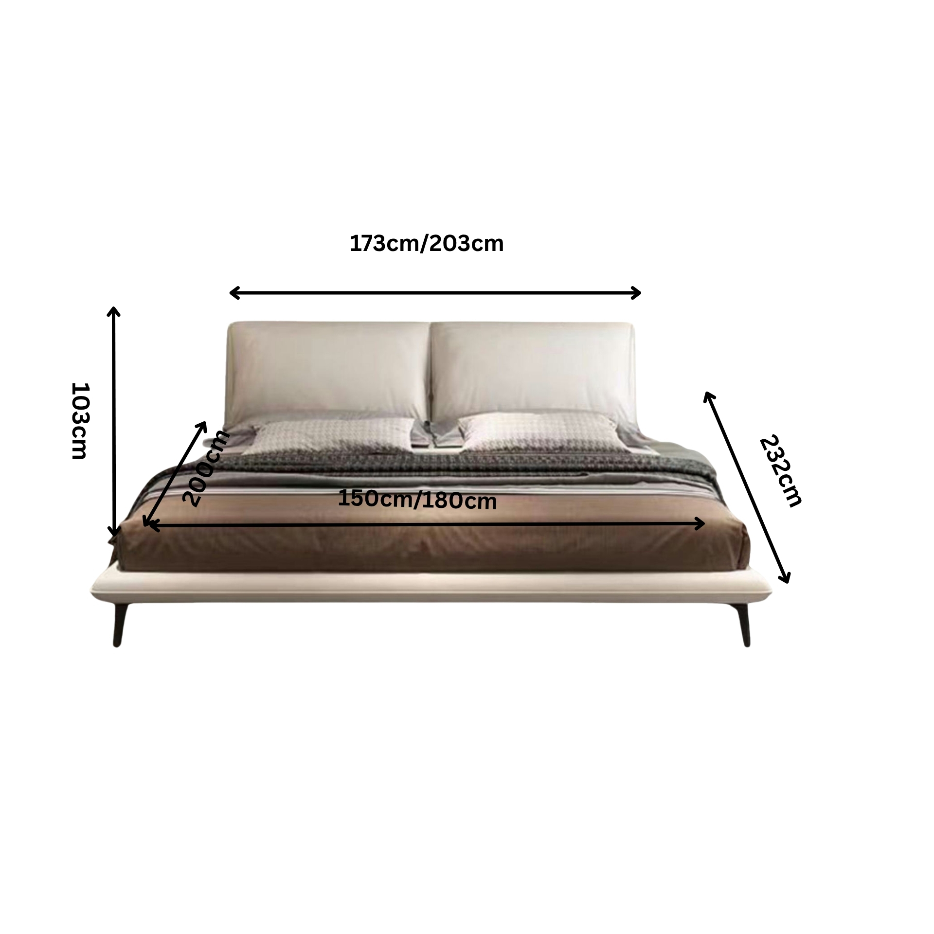 Doppelbett Dalvia