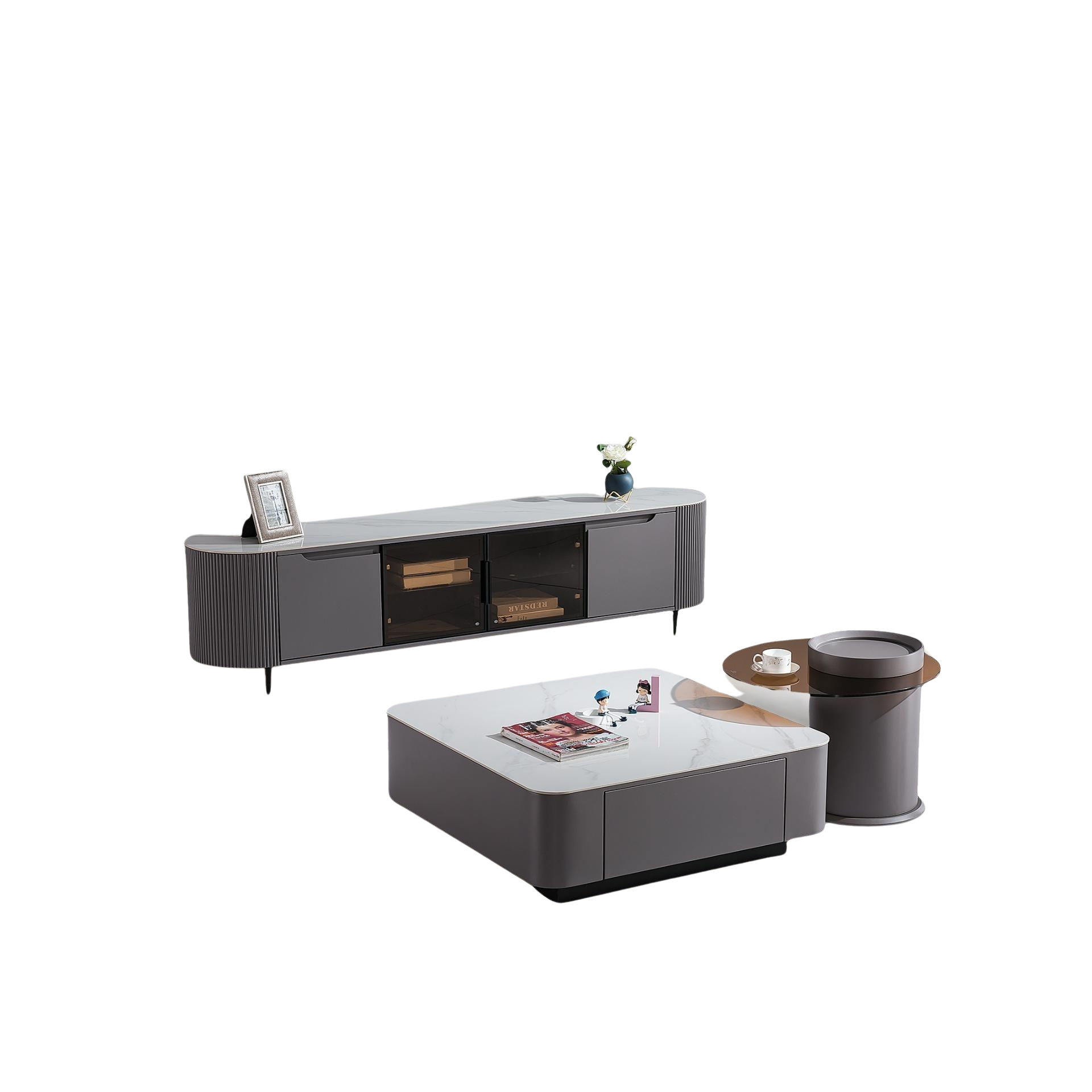 Designer Couchtisch und TV Board Gardelegen