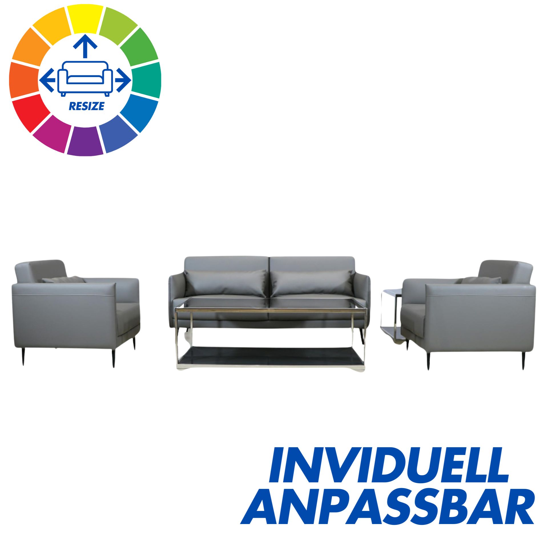 Sofa Miesbach - 3er Sofa