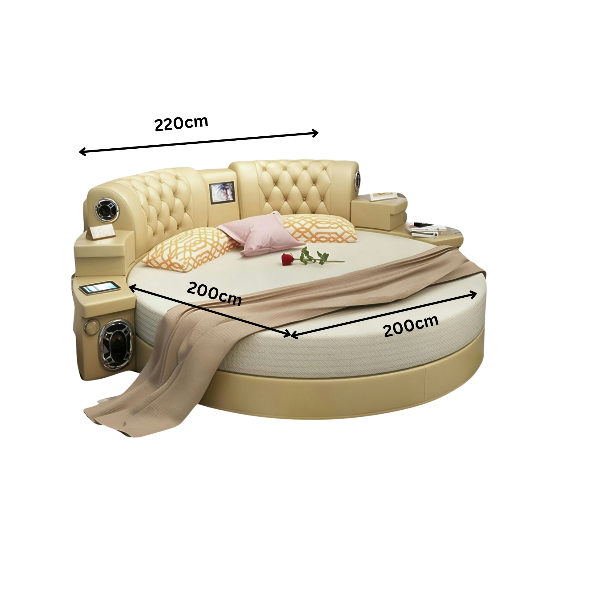  Doppel Rundes Bett  Pattaya