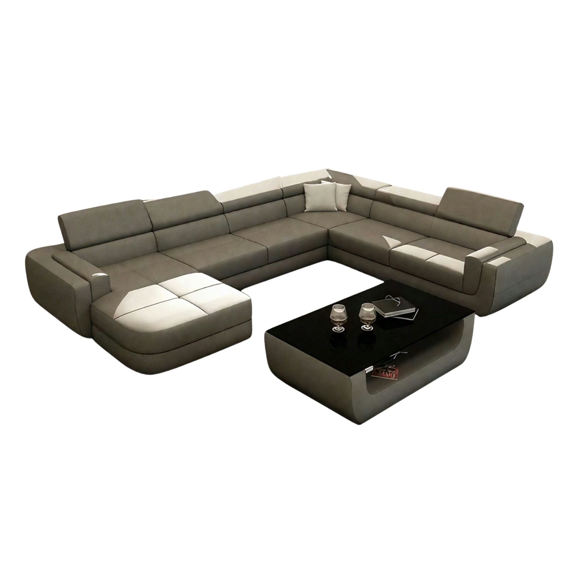 Sofa Montpellier - Wohnlandschaft U-form