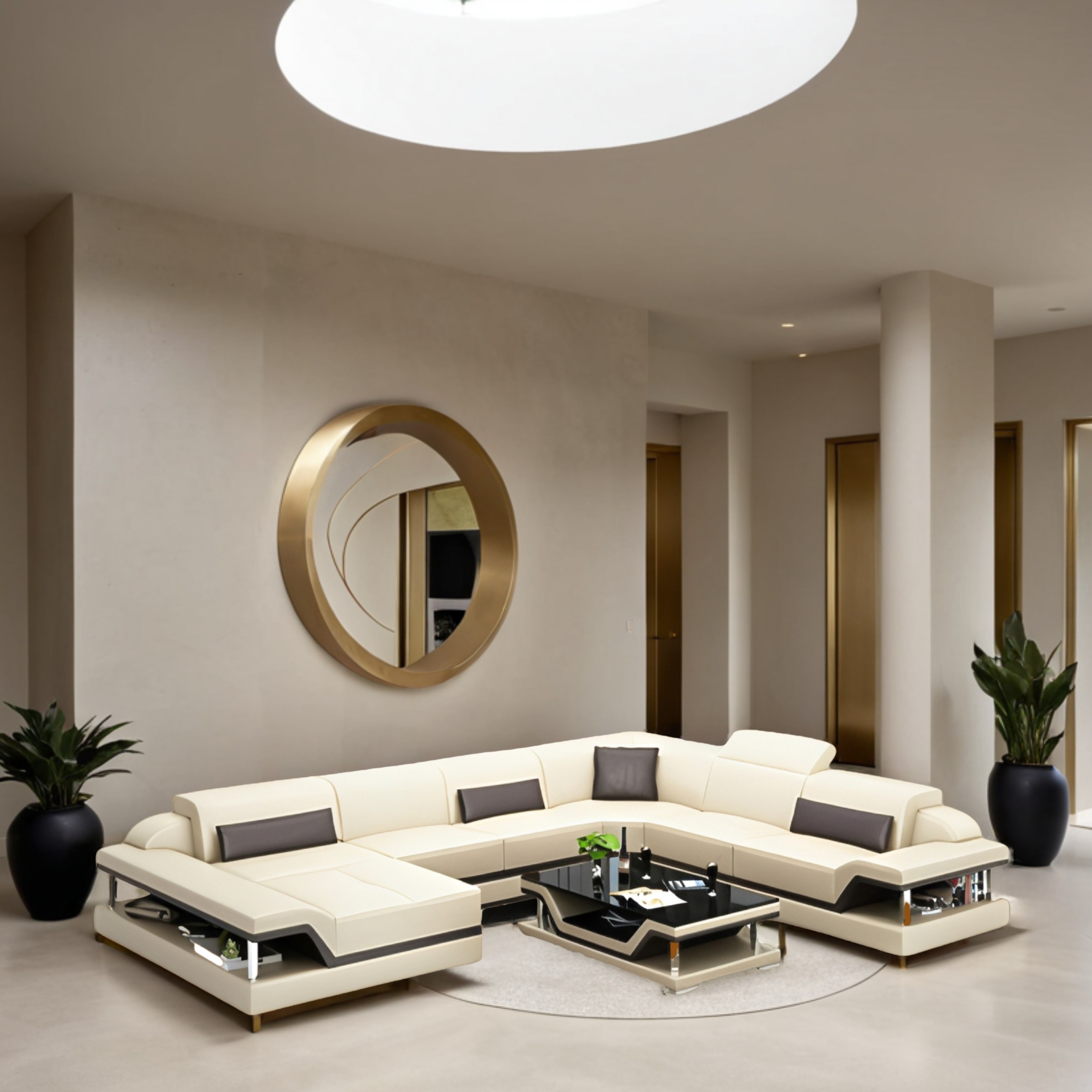 Sofa Dresden -  Wohnlandschaft U-form