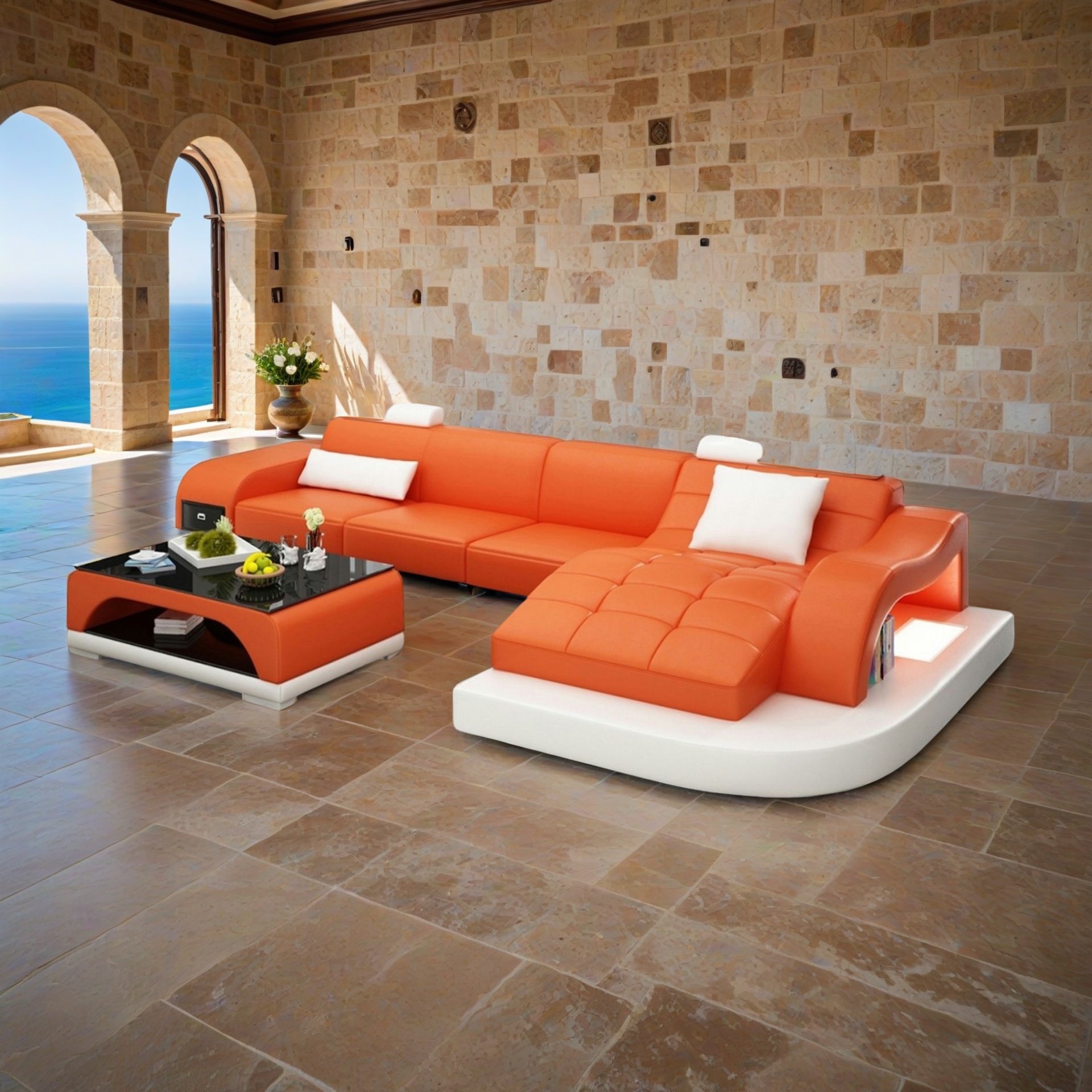 Sofa Valletta - L-Form