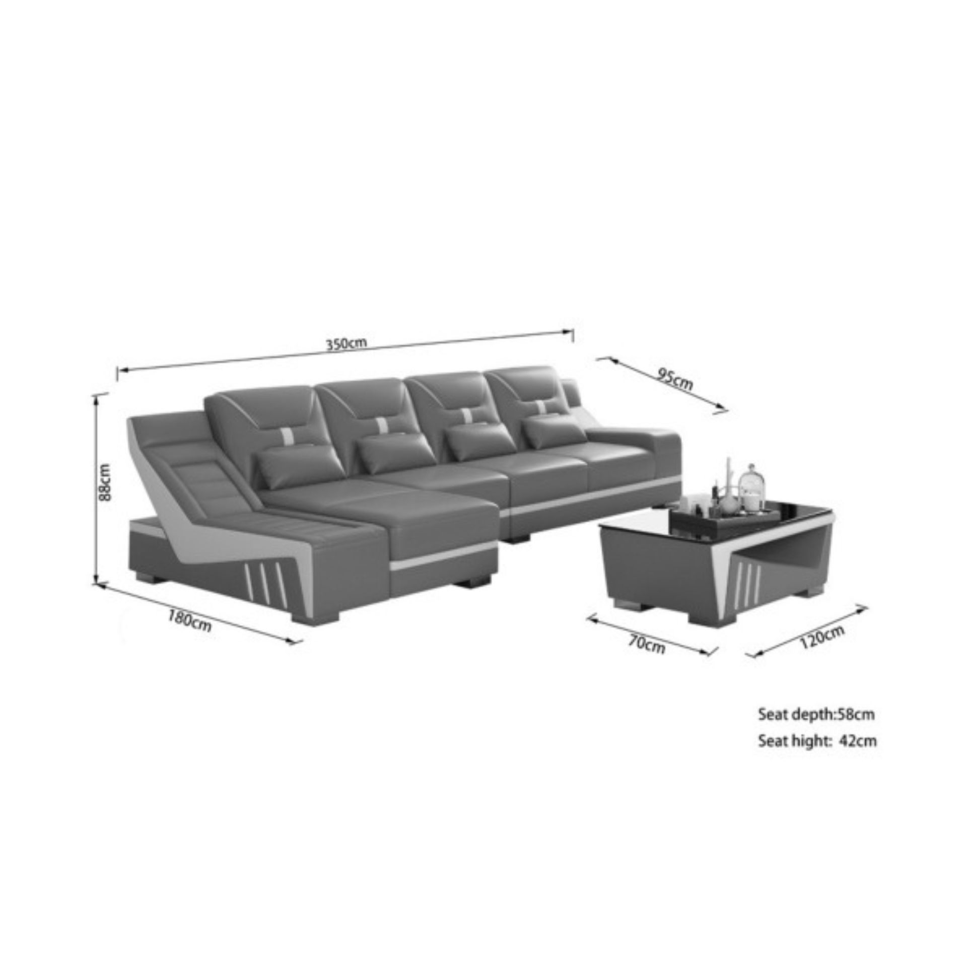 Sofa Yokohama -  L-Form