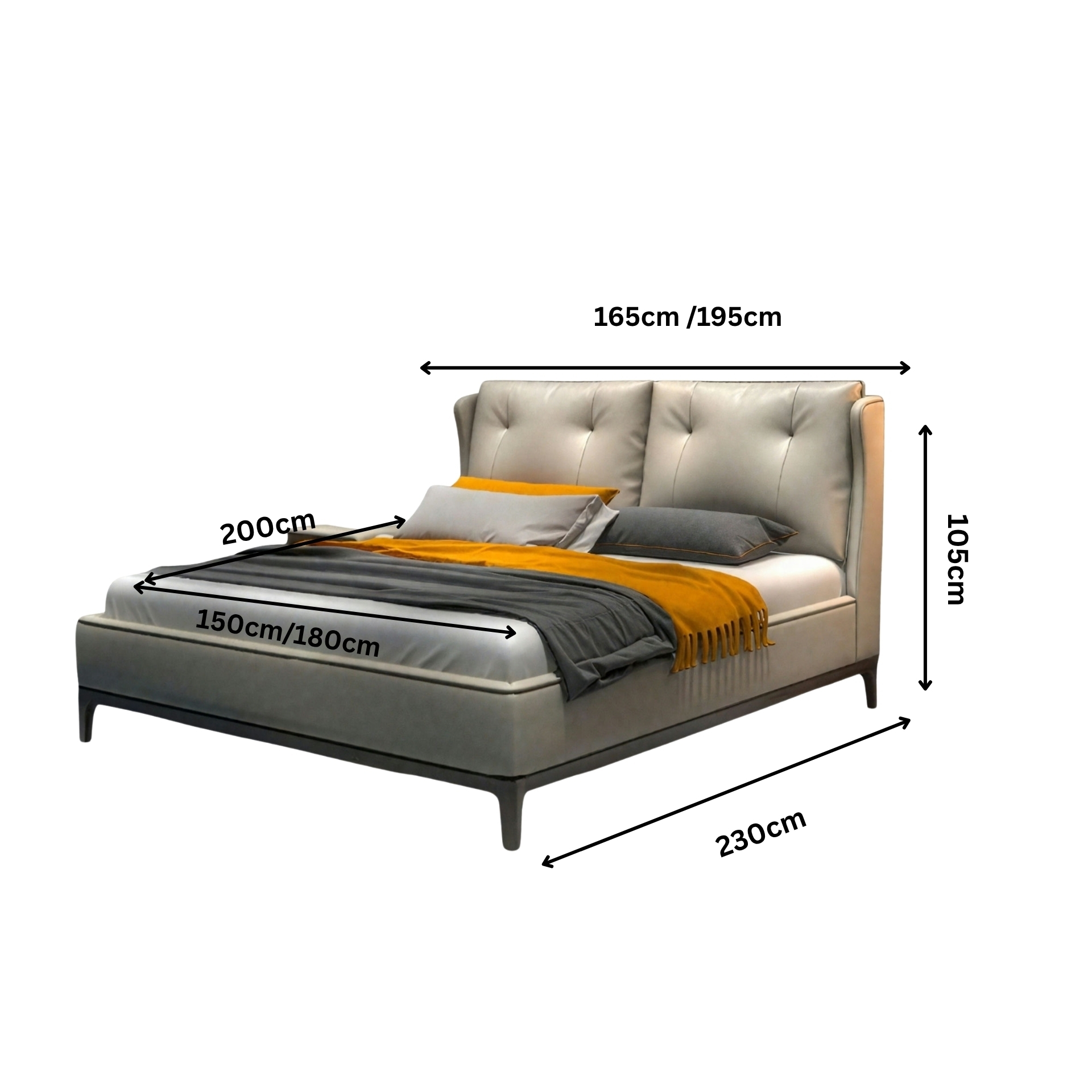 Doppelbett Felora