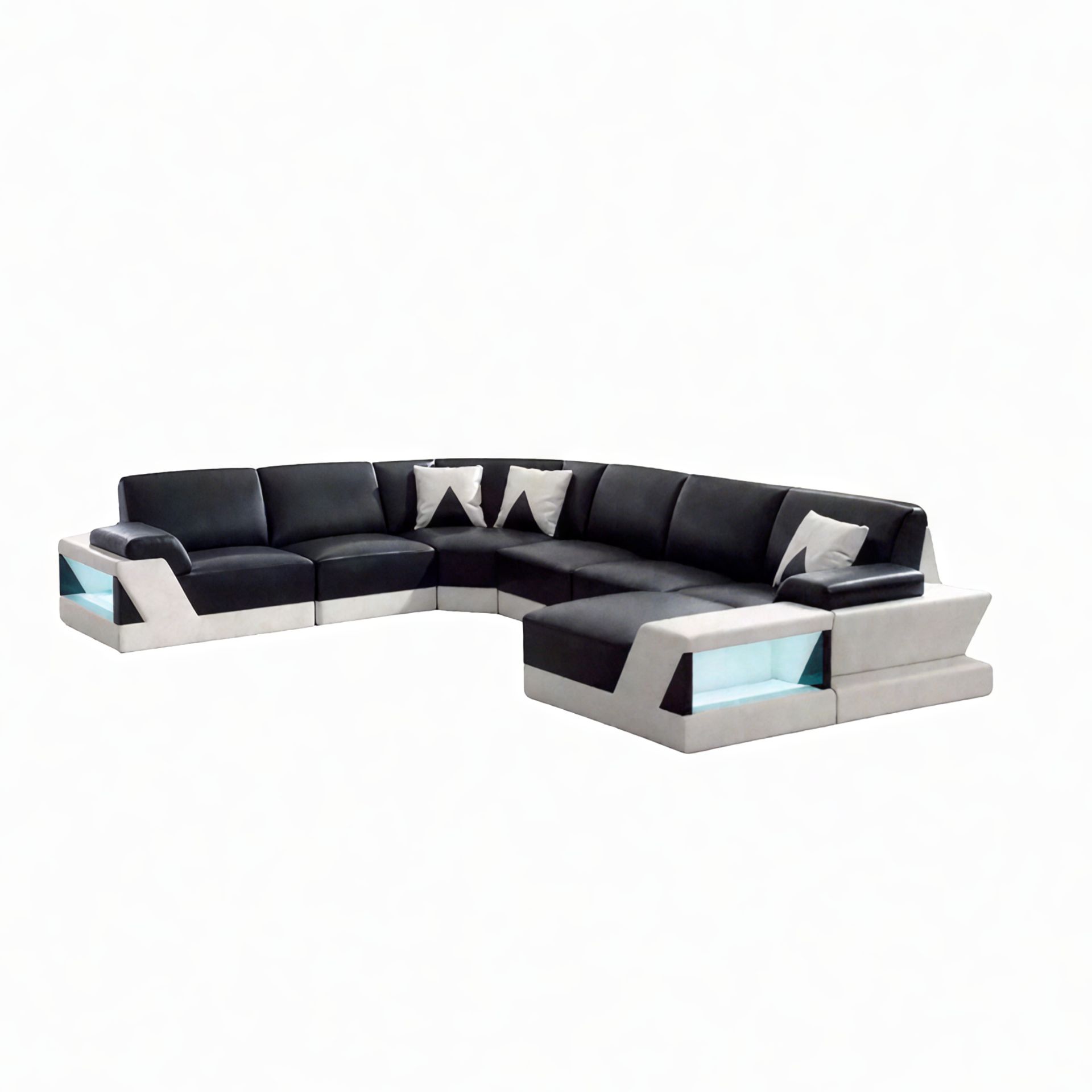 Sofa Oberasbach - Wohnlandschaft U-form 