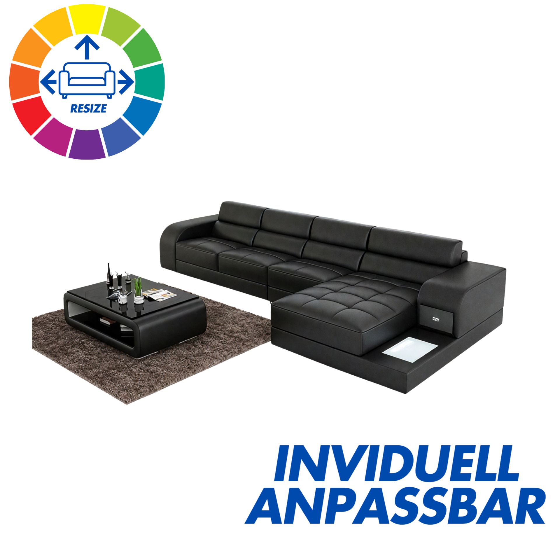  Sofa Vercelli - L-Form