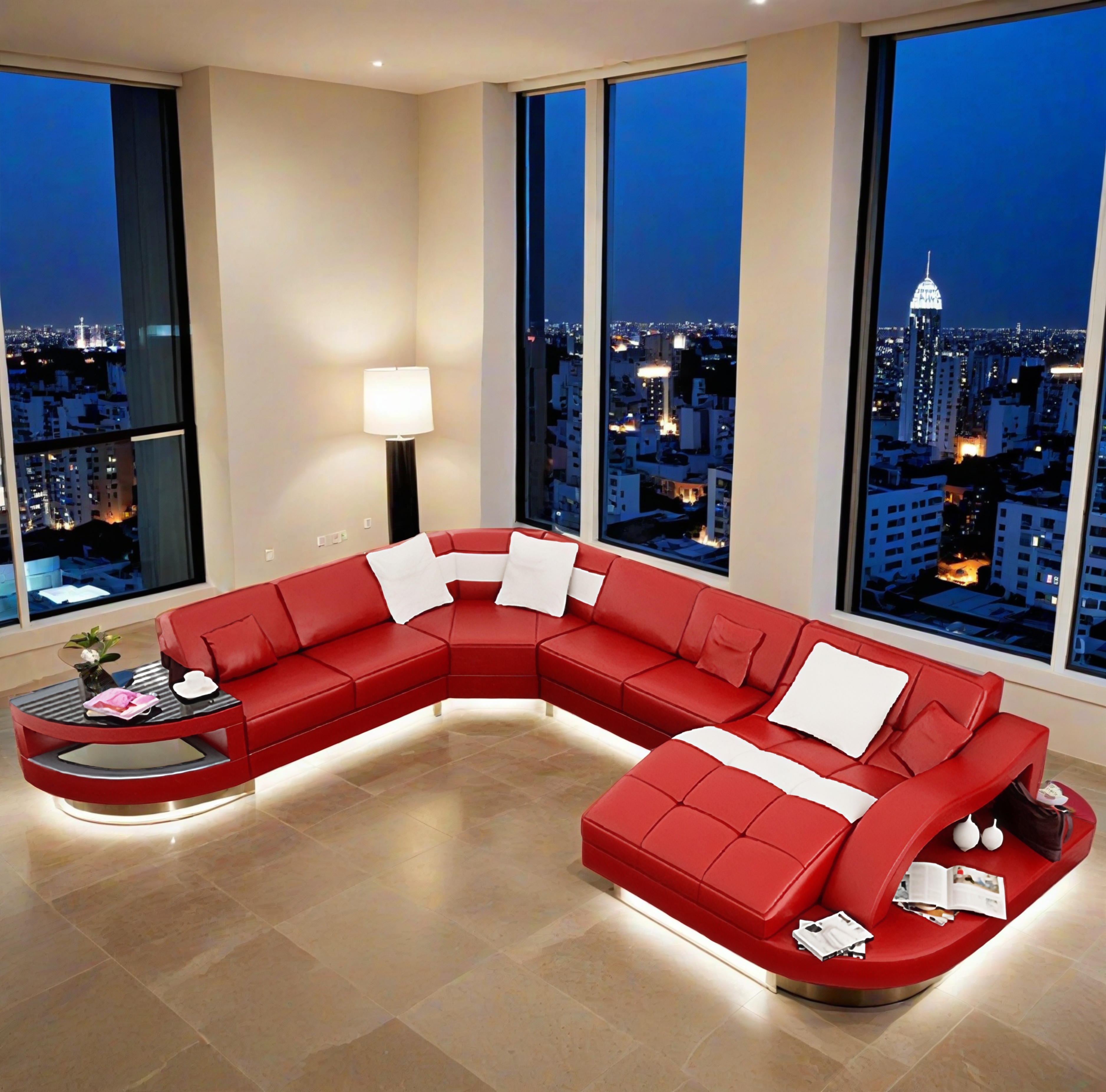 Sofa Bali -  Wohnlandschaft U-form
