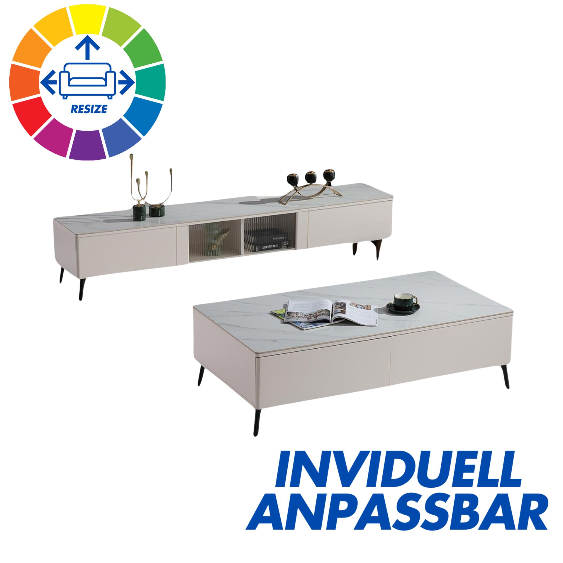Designer Couchtisch und TV Board Oebisfelde-Weferlingen