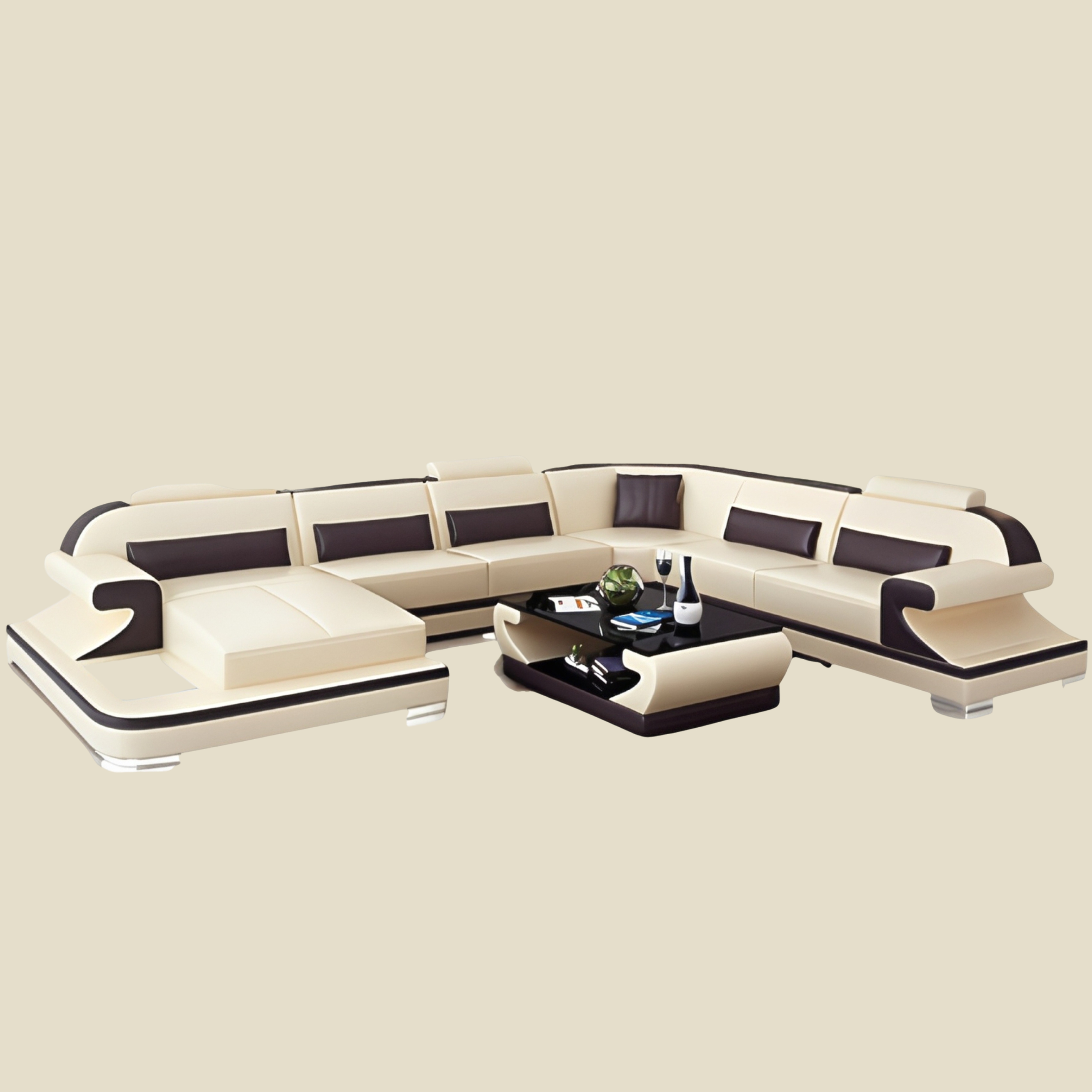 Sofa Hamburg - Wohnlandschaft U-form