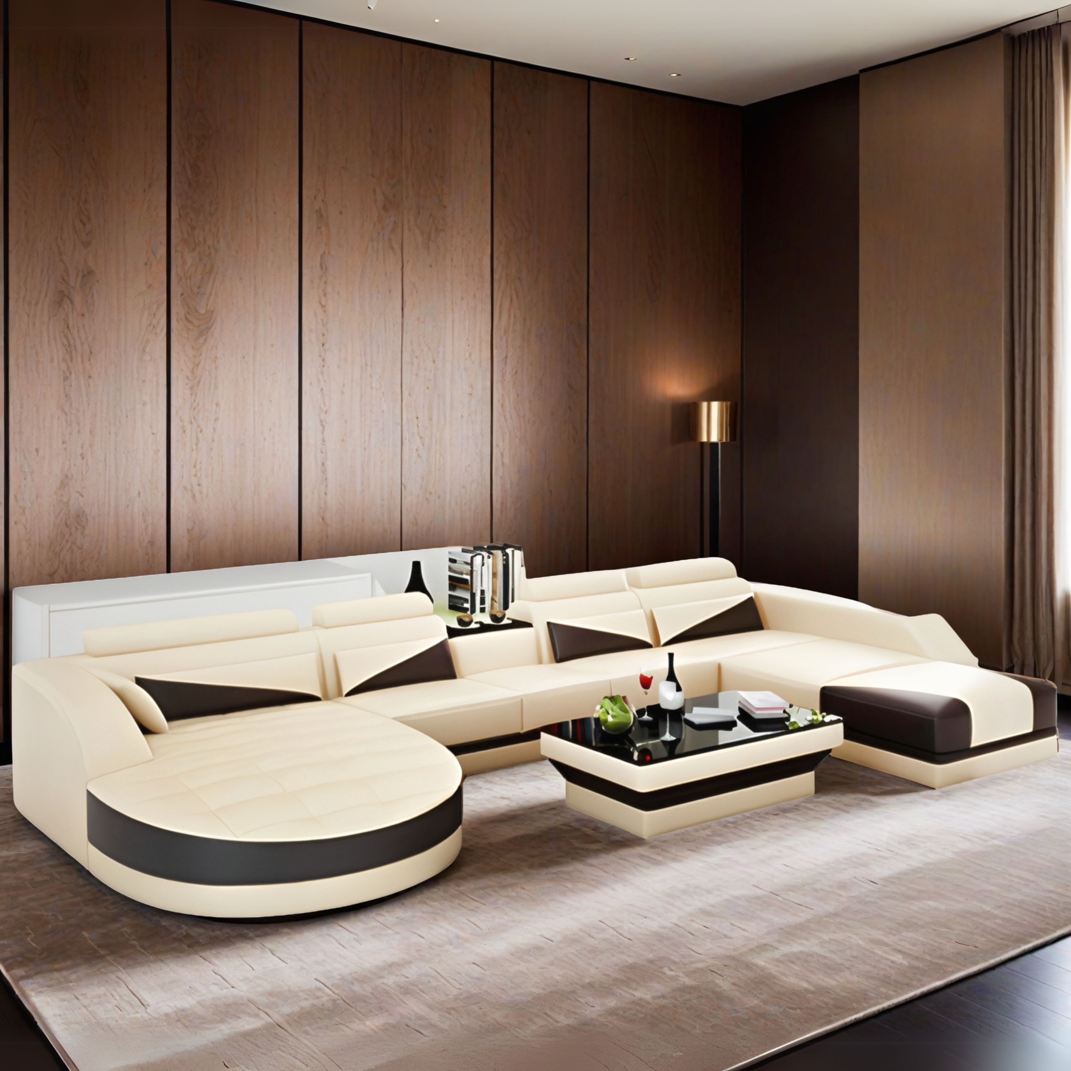 Sofa Antibes -  Wohnlandschaft U-form