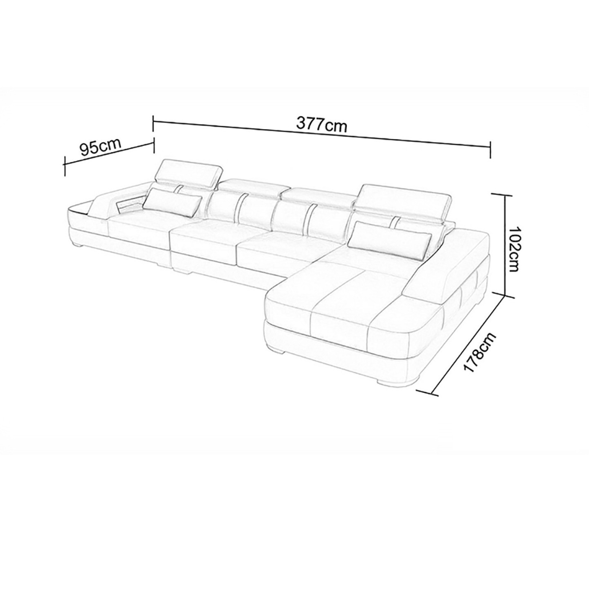 Sofa Firenze - L-Form
