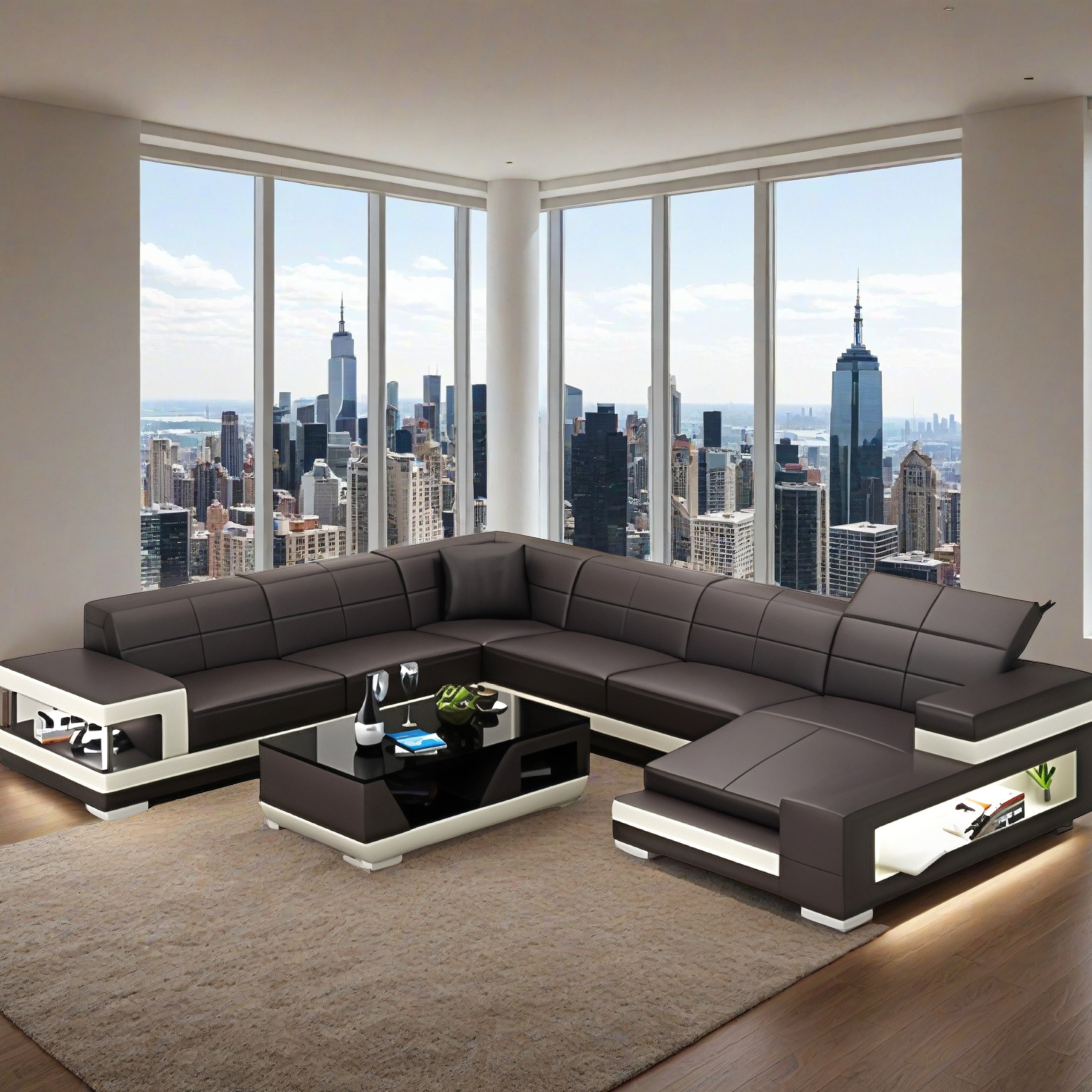 Sofa Vilnius - Wohnlandschaft U-form