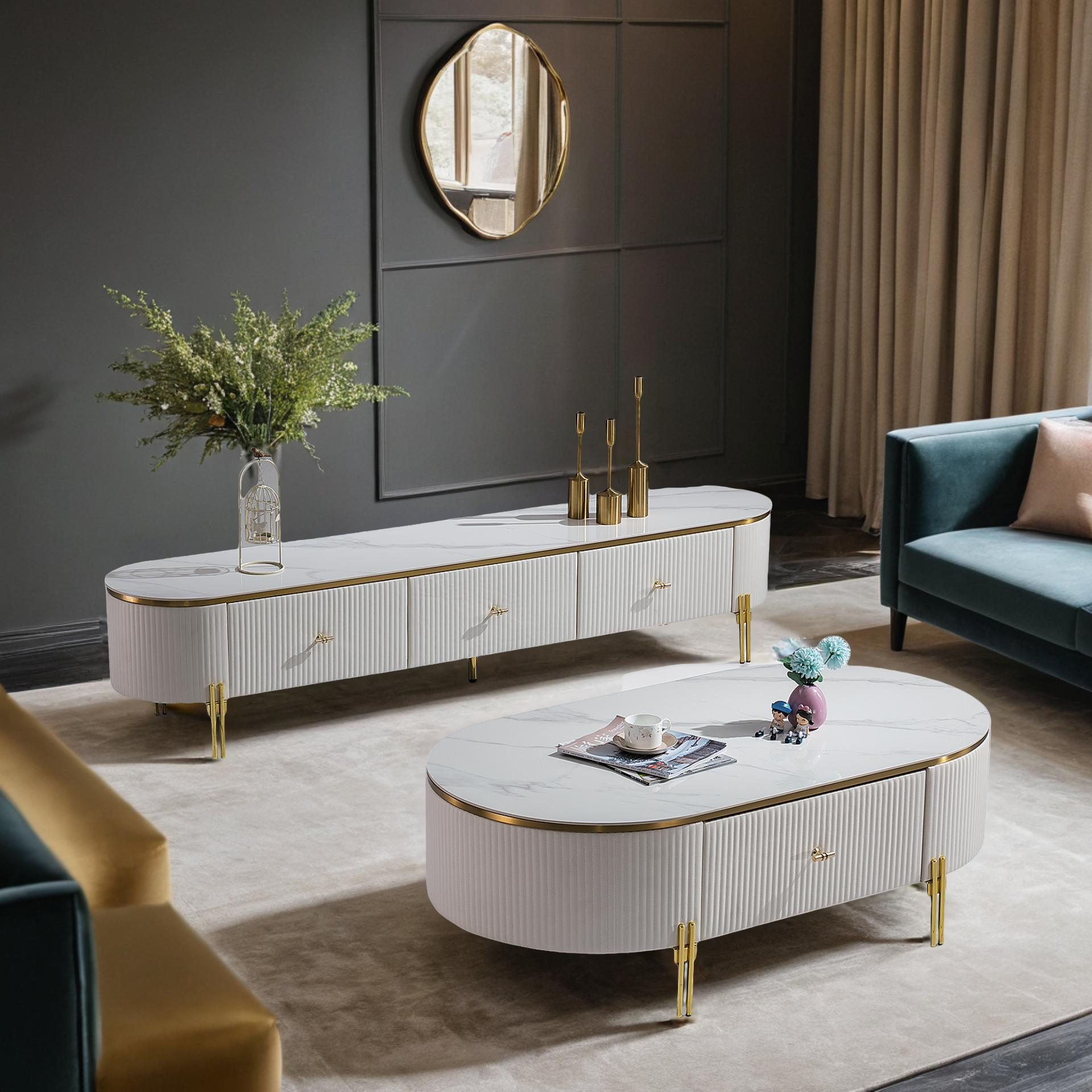 Designer Couchtisch und TV Board Schönebeck