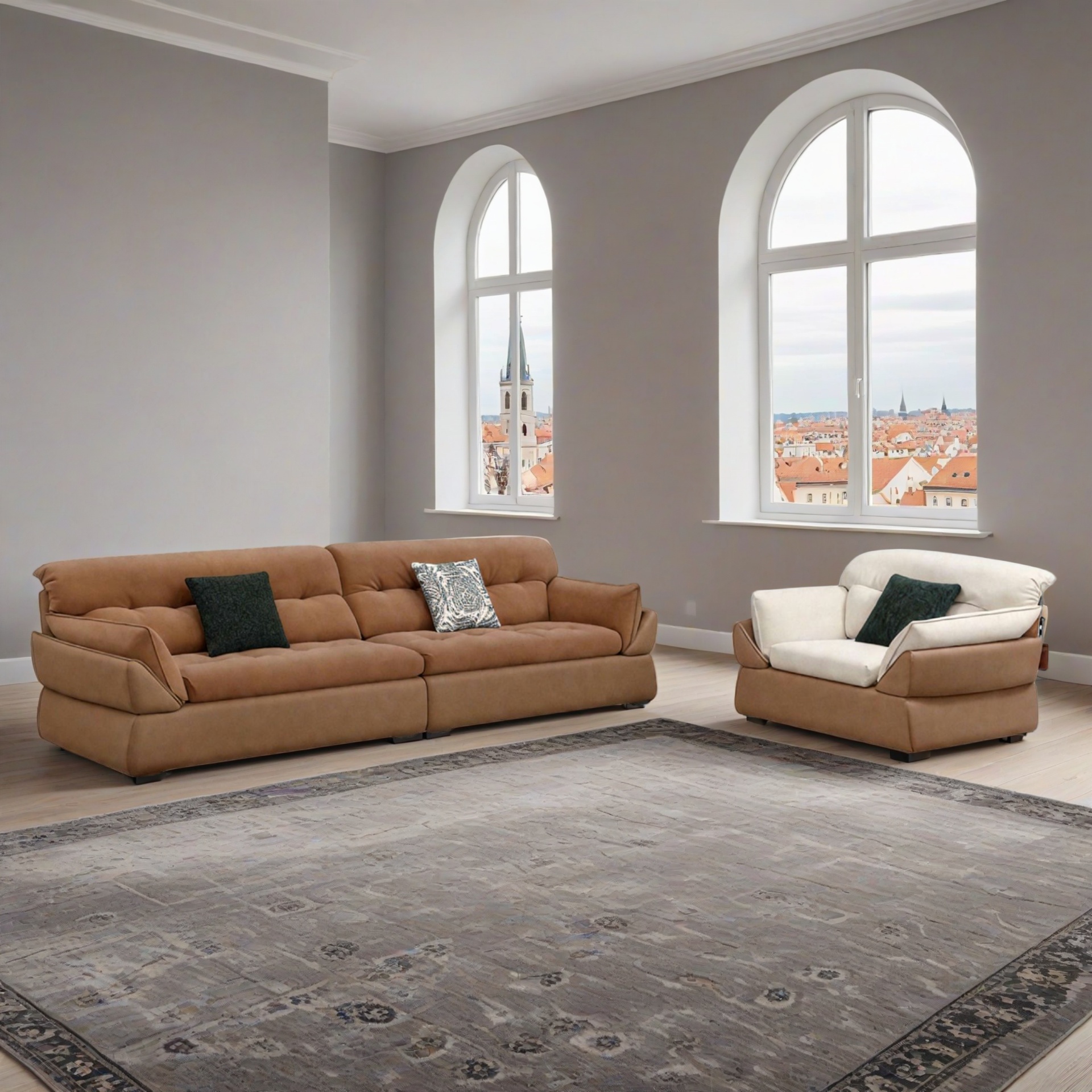 Sofa Vorin + Sessel
