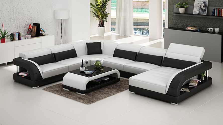Sofa Dessau - Wohnlandschaft U-form