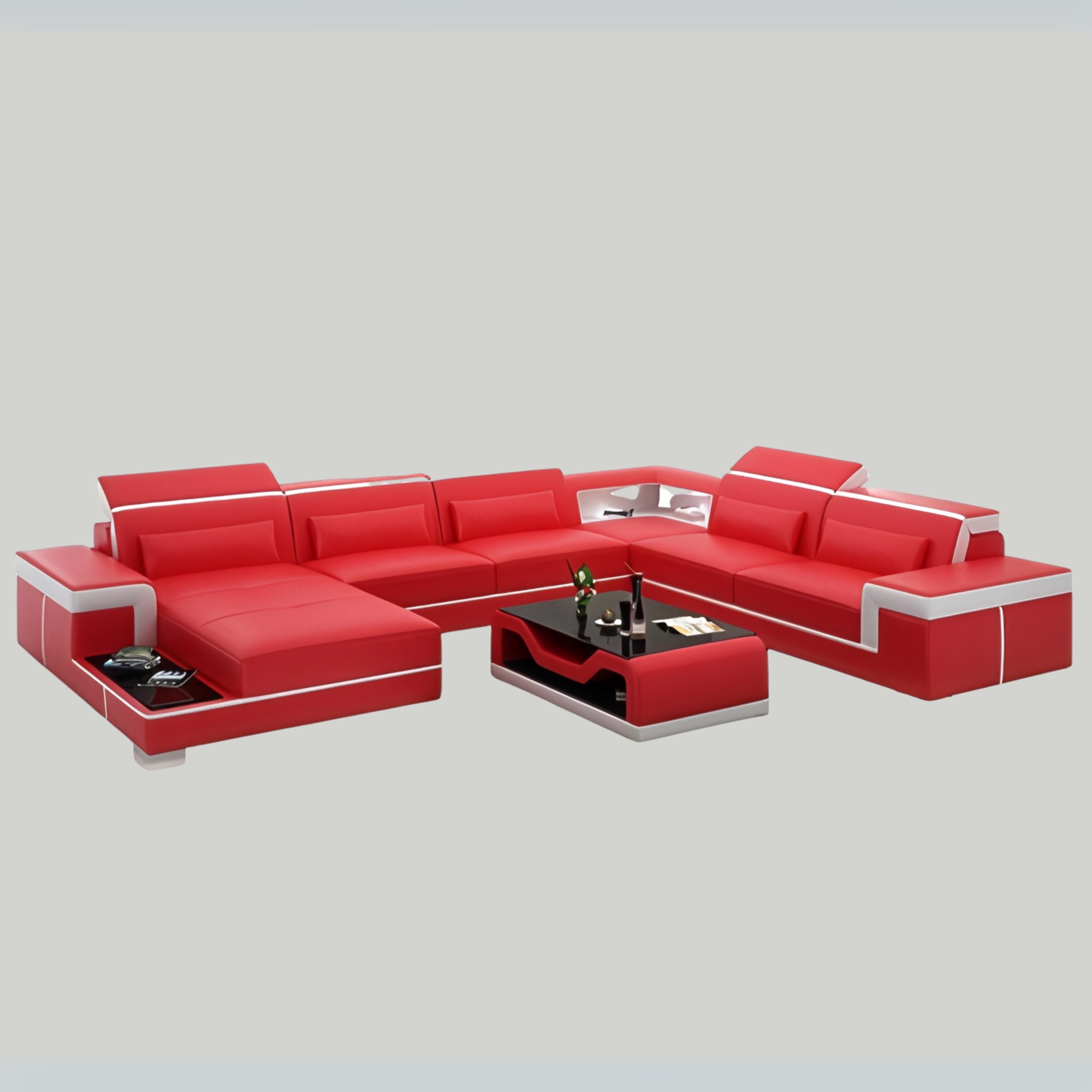 Sofa Quartier Laval -   Wohnlandschaft U-form