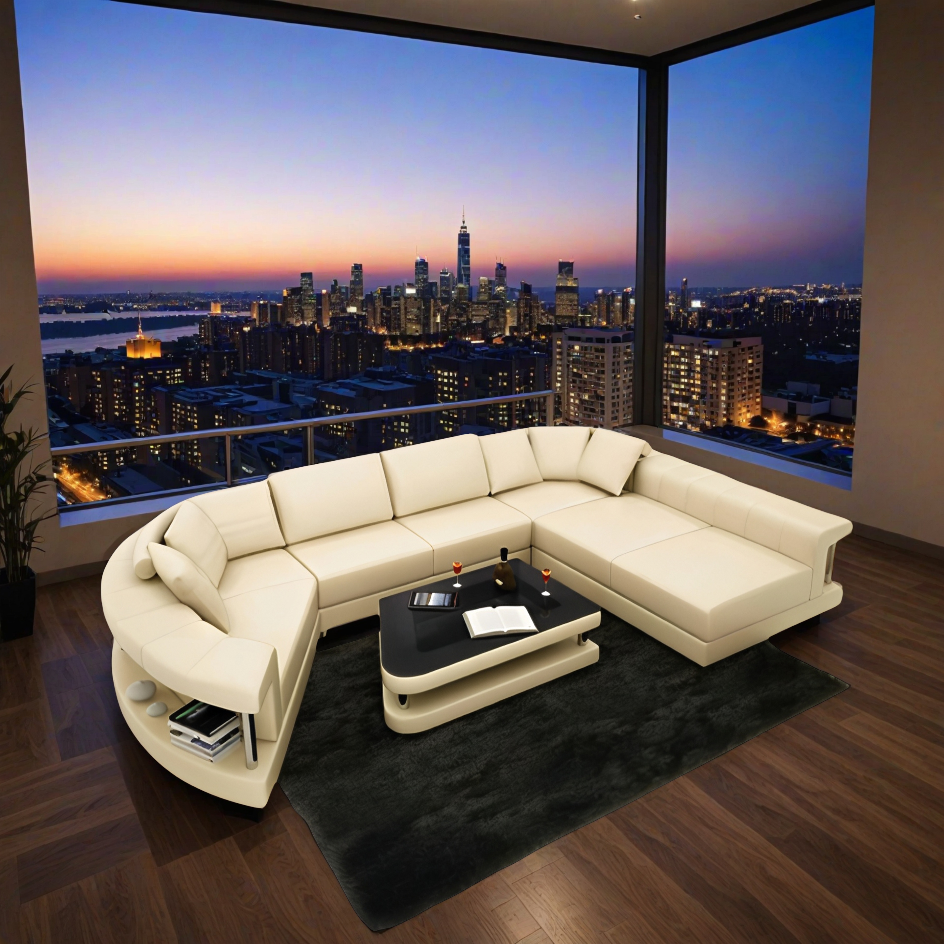 Sofa Schrobenhausen - Wohnlandschaft U-form