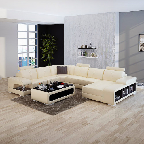 Sofa Aalborg - Wohnlandschaft U-form