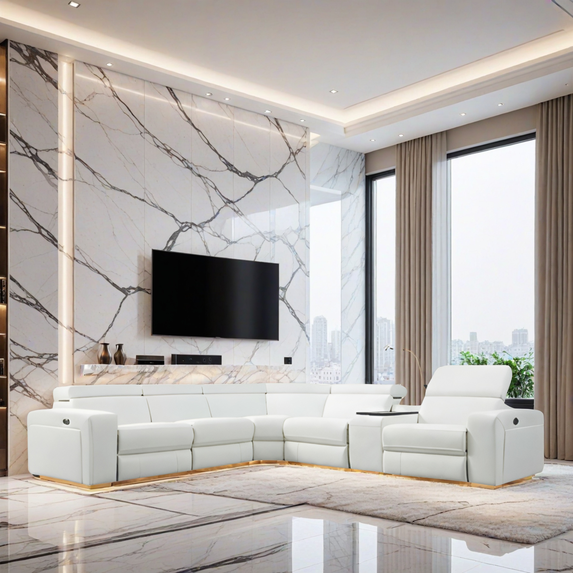 Ecksofa Obern
