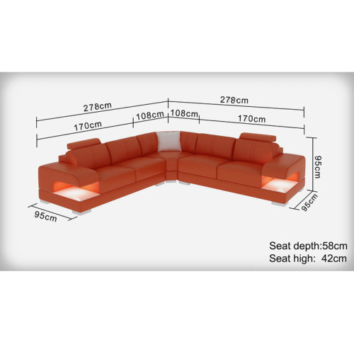 Ecksofa Aalborg