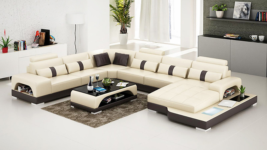 Sofa - Wohnlandschaft U-form