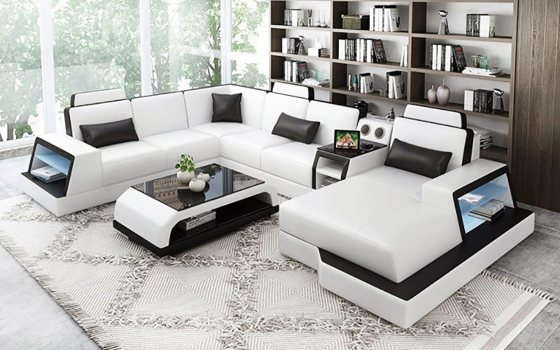 Sofa Bern - Wohnlandschaft U-form