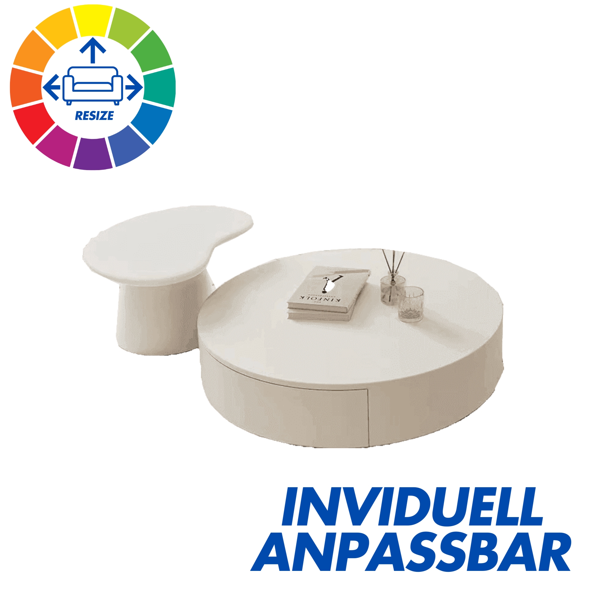 Couchtisch Trapeang Thum