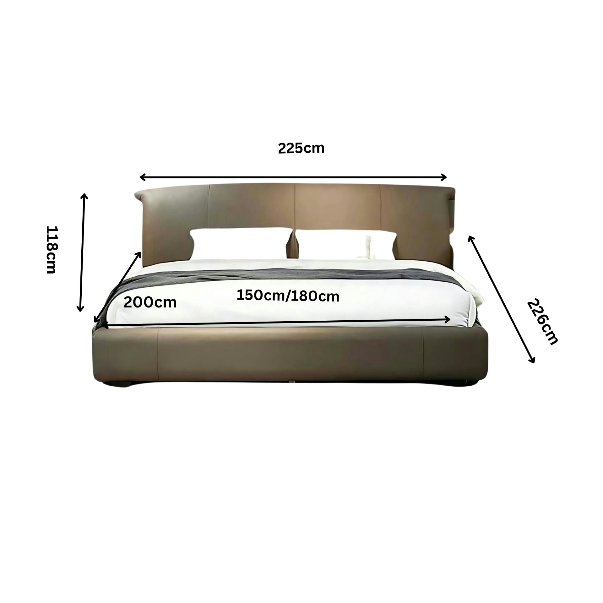 Doppelbett Sampov Lun
