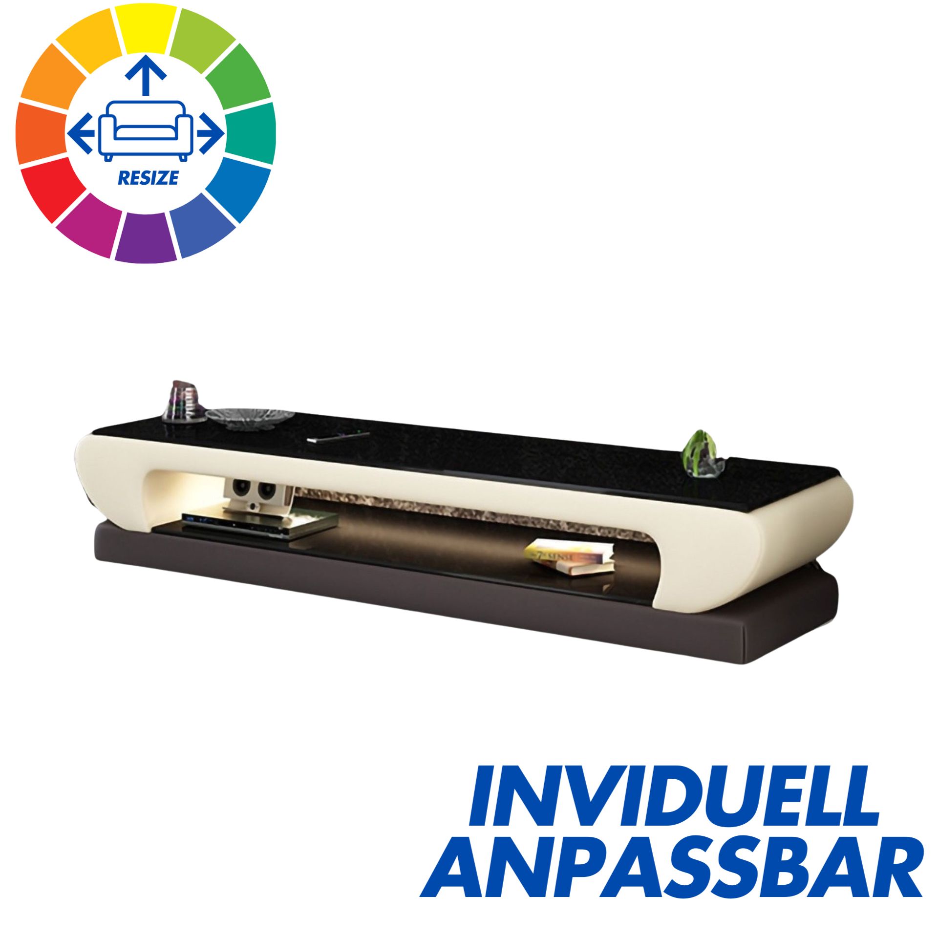  Designer TV-Board - Bordeaux