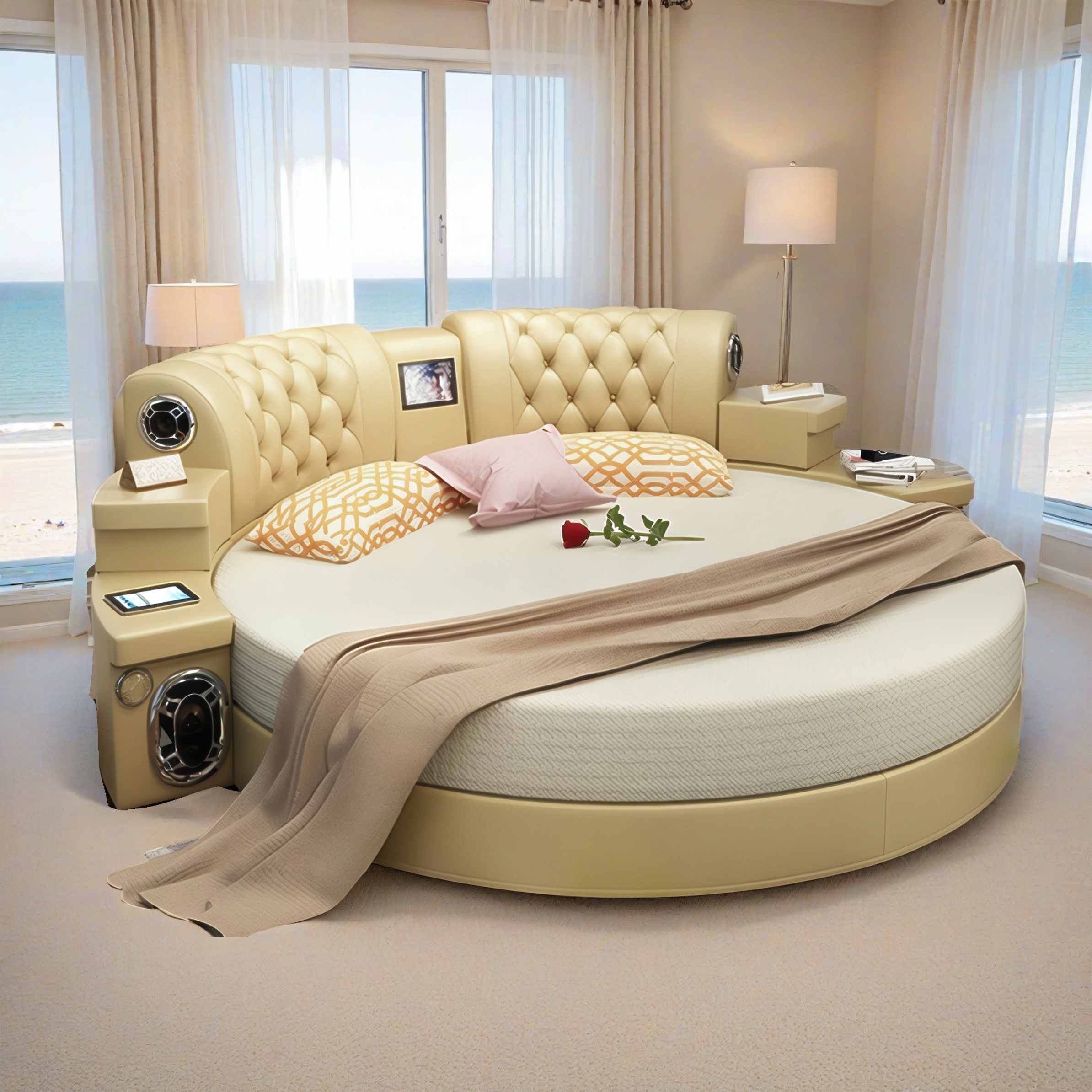  Doppel Rundes Bett  Pattaya