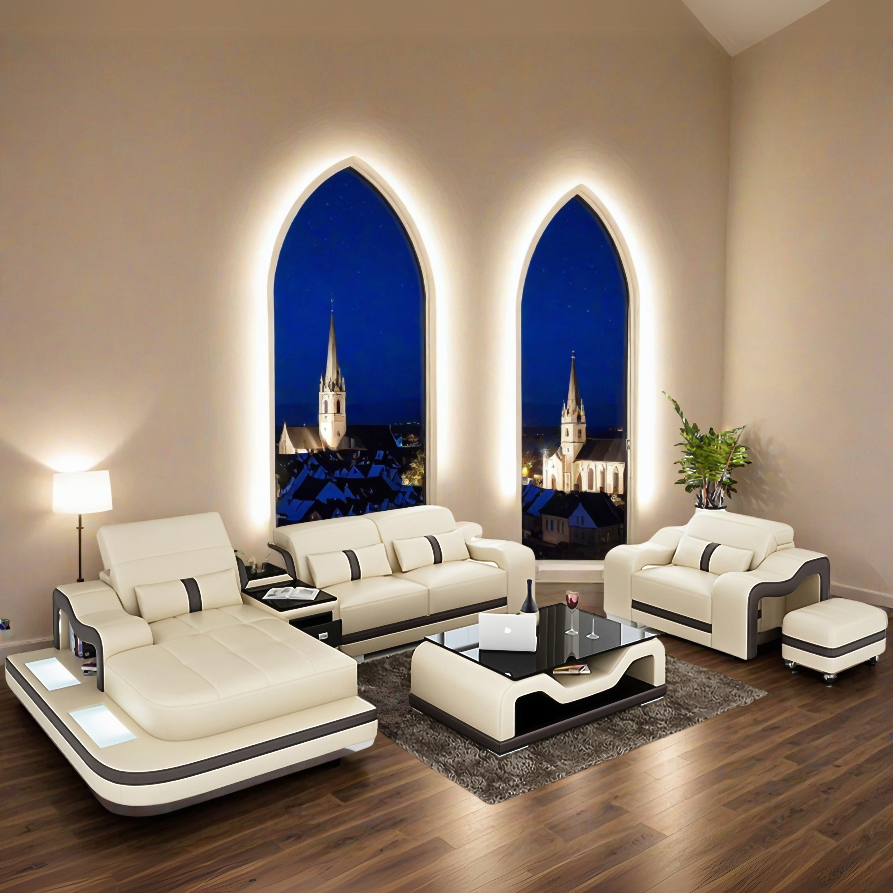 Sofa Stuttgart + Sessel