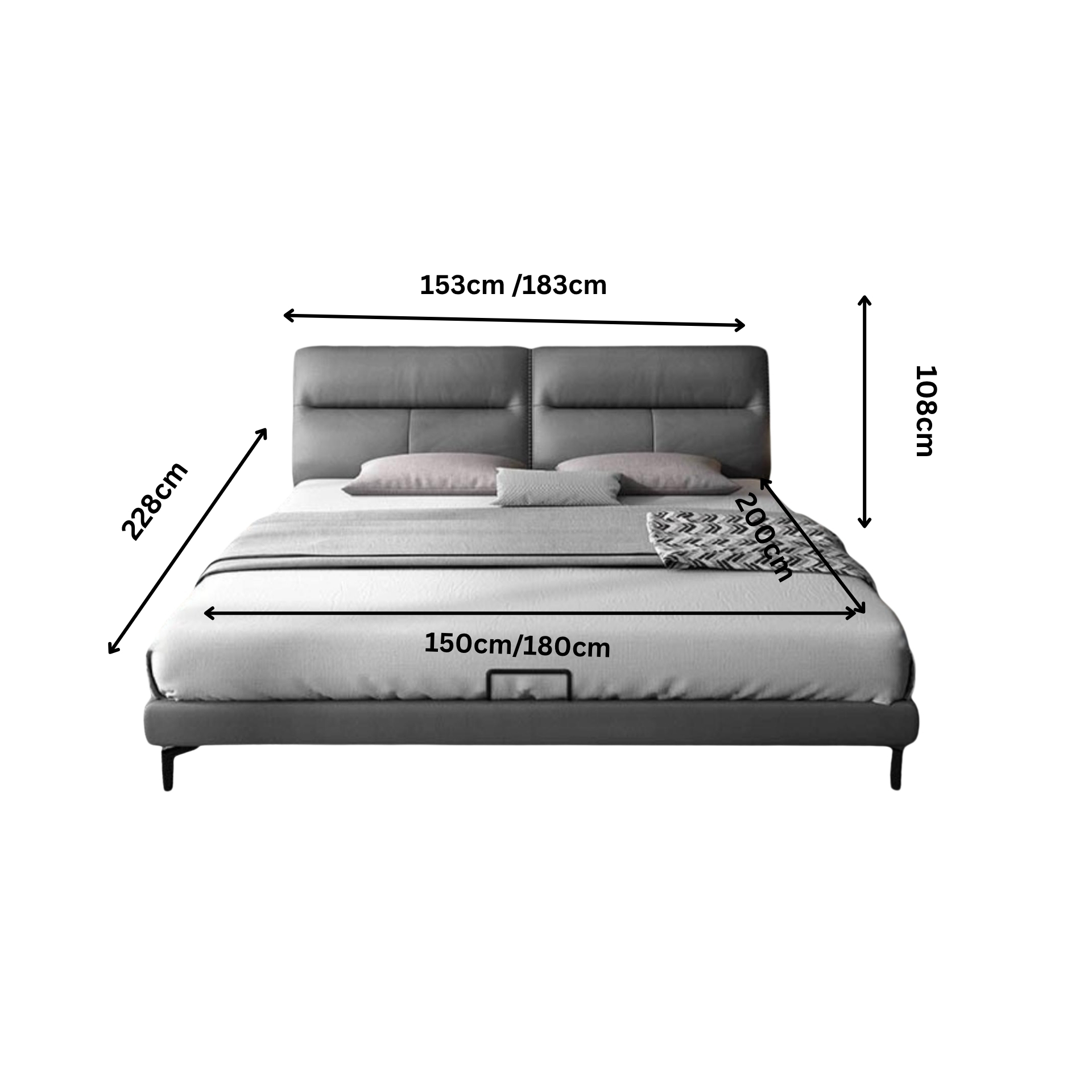 Doppelbett Moniva