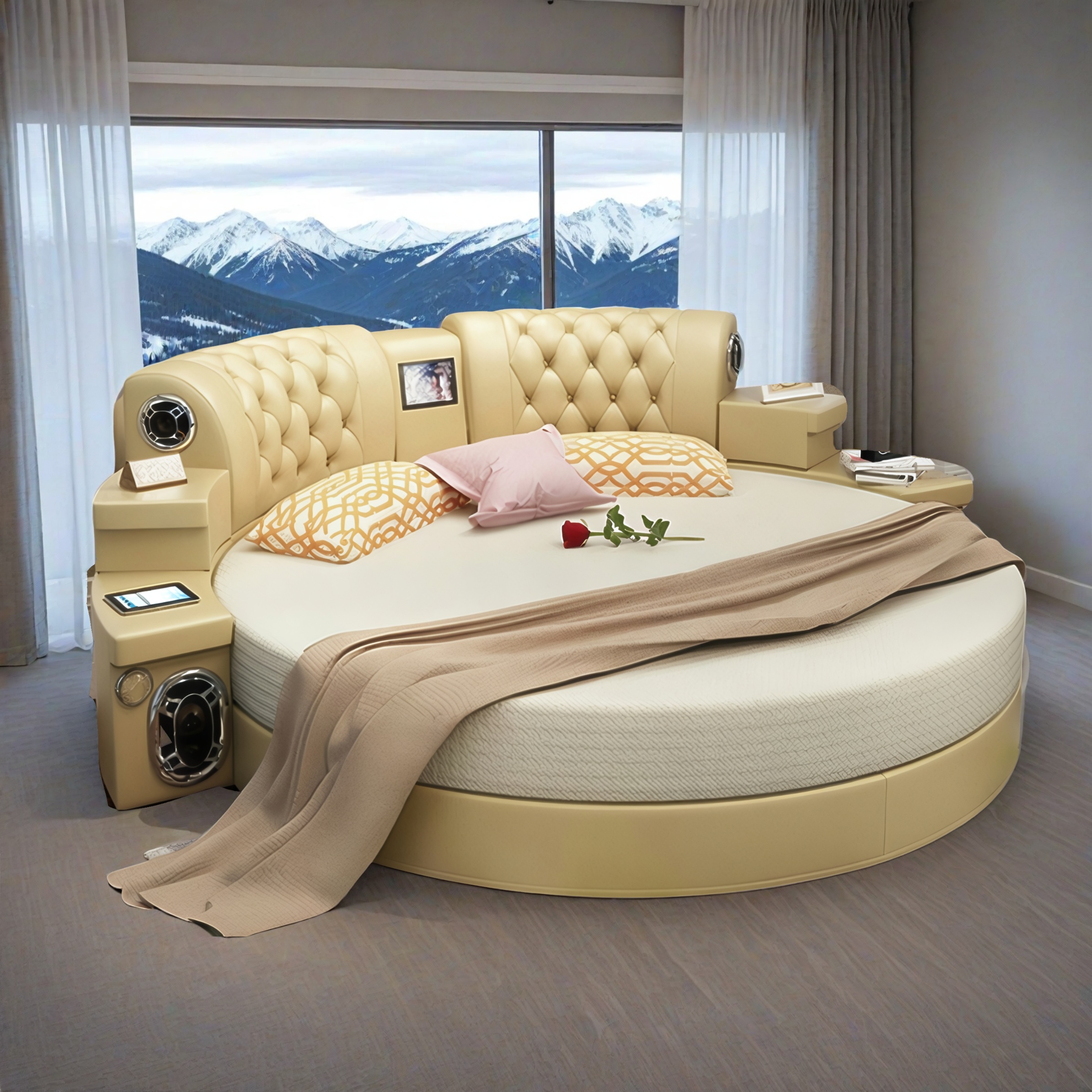  Doppel Rundes Bett  Pattaya