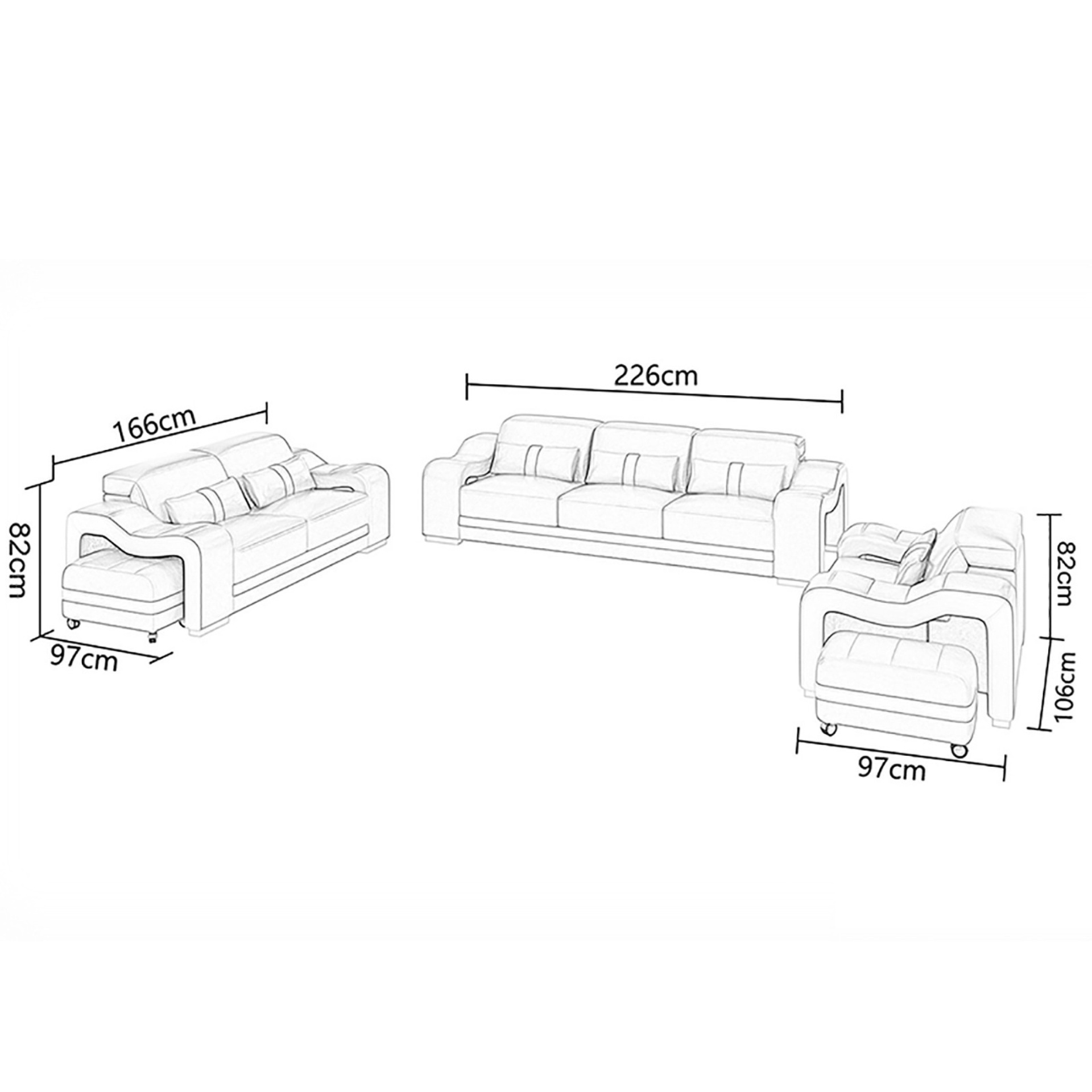 3er Sofa Stuttgart