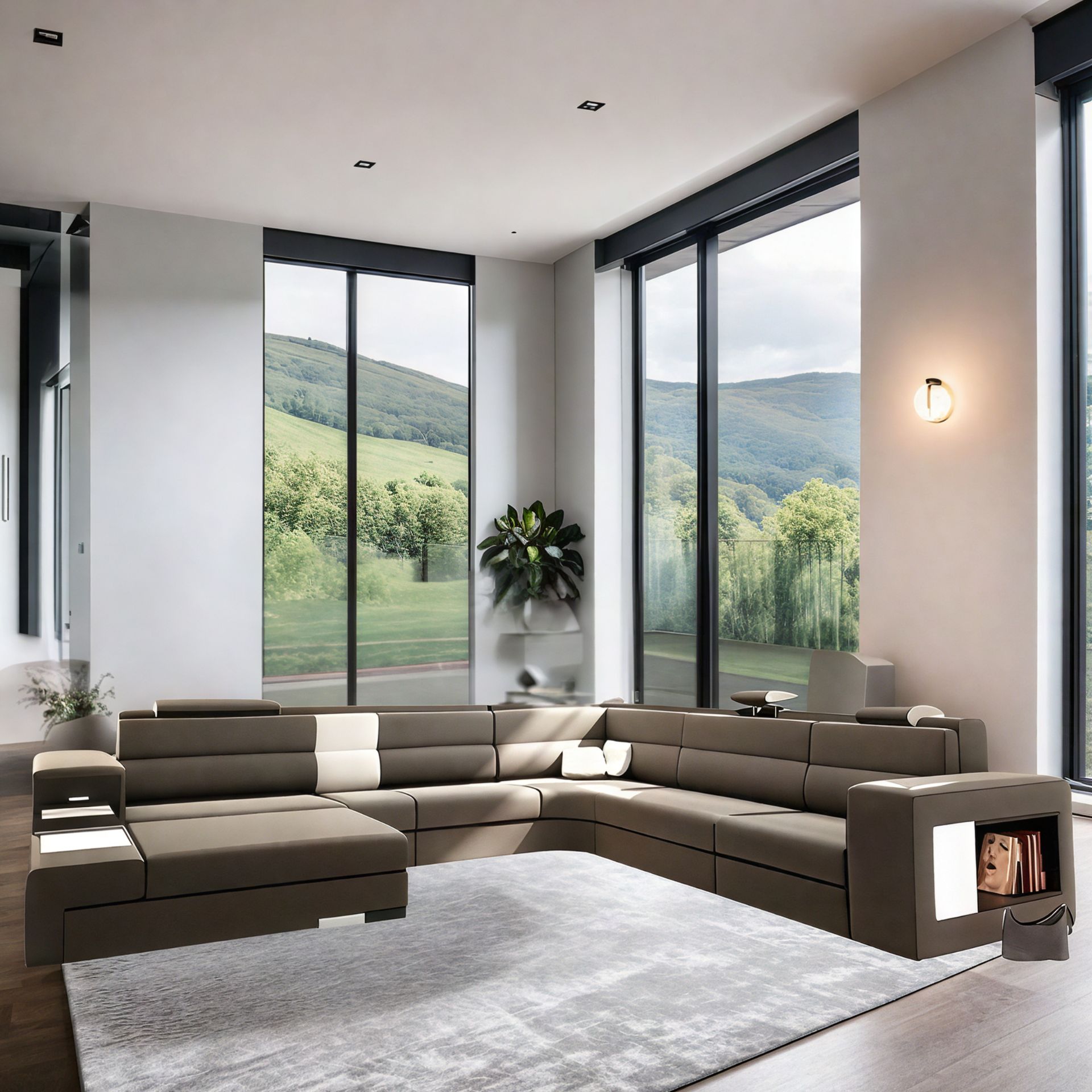 Sofa Berlin - Wohnlandschaft U-form