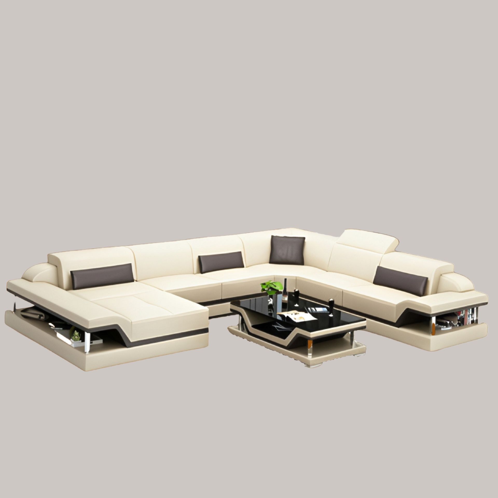 Sofa Dresden -  Wohnlandschaft U-form