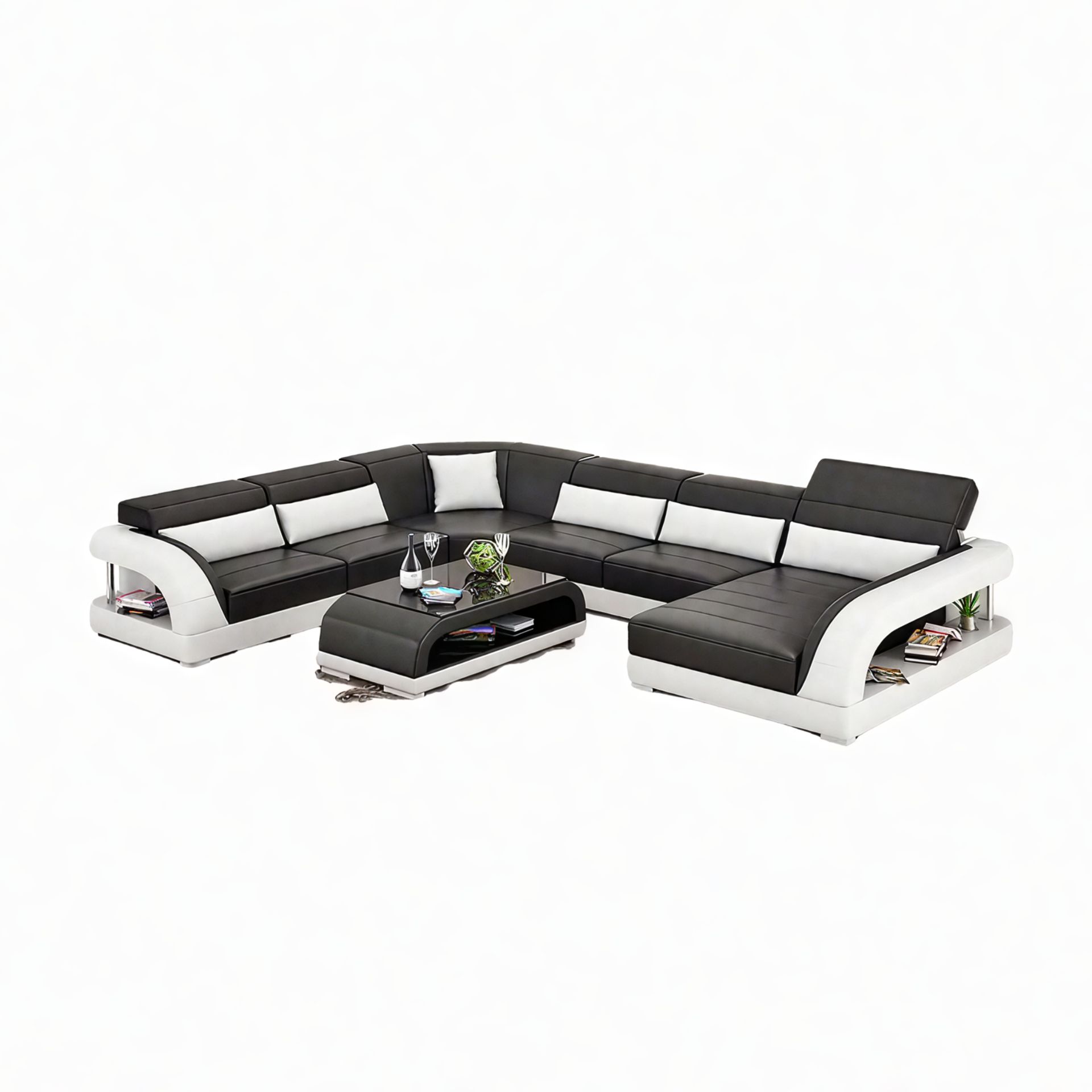 Sofa Massan - Wohnlandschaft U-form