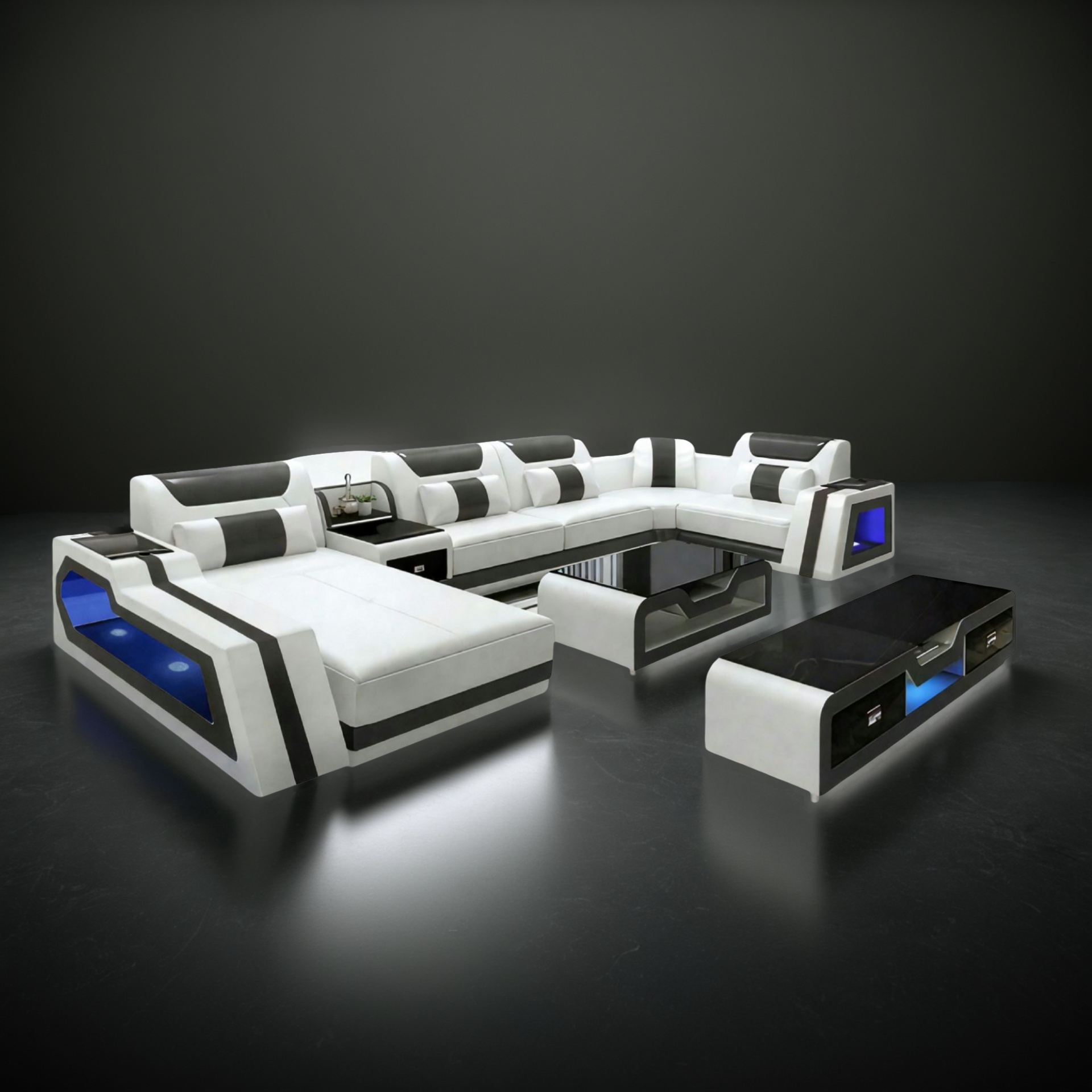 Sofa Akron -  Wohnlandschaft U-form