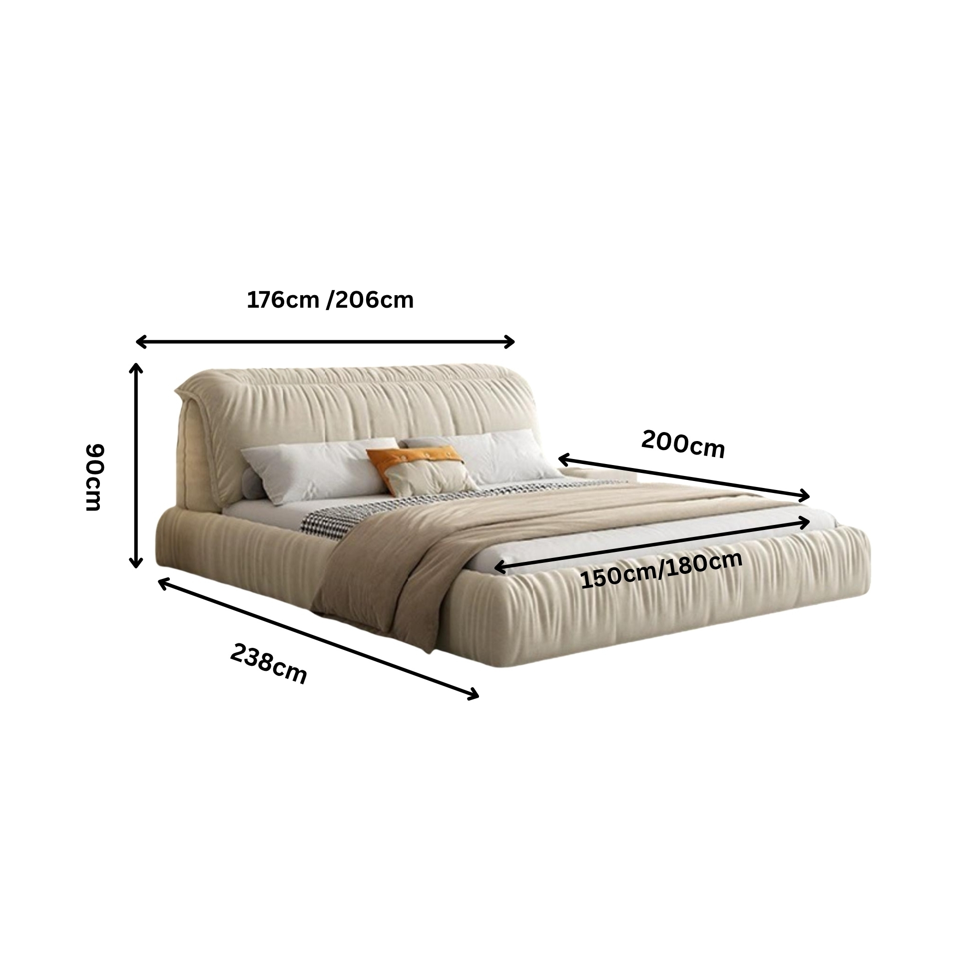 Doppelbett Lumira