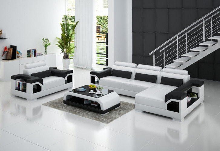 L-Form Sofa + Sessel Toulon