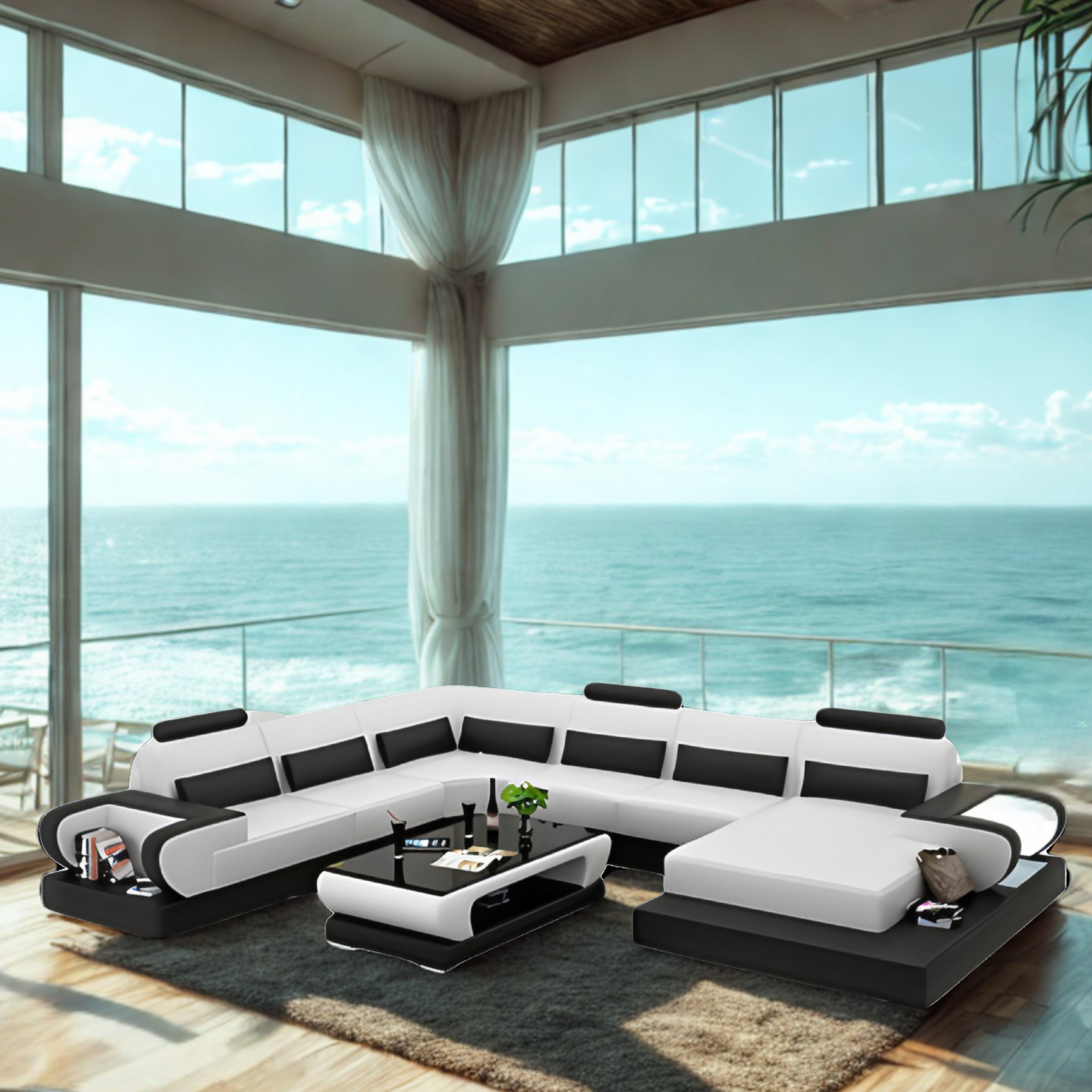Sofa Marseille - Wohnlandschaft U-form