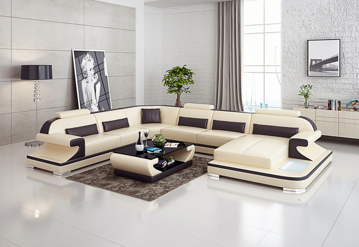 Sofa Hamburg - Wohnlandschaft U-form
