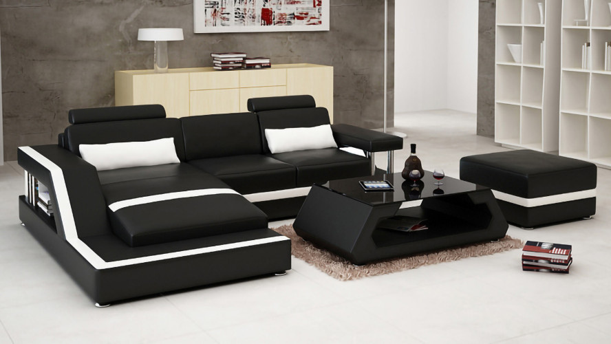  Sofa 2er sitzer + Hocker Sapporo